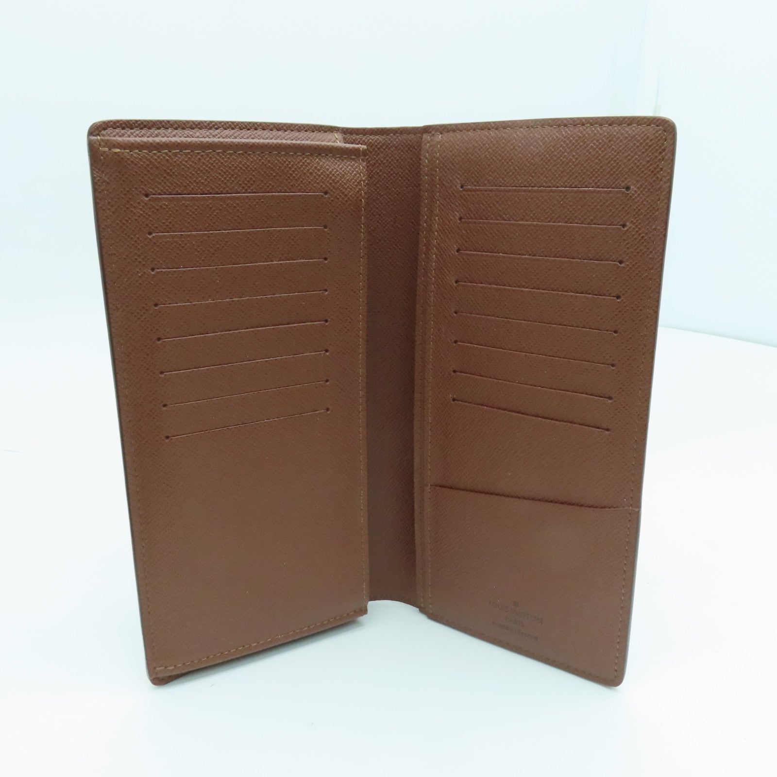 LOUIS VUITTON Monogram Brazza Long Wallet長錢包啡色