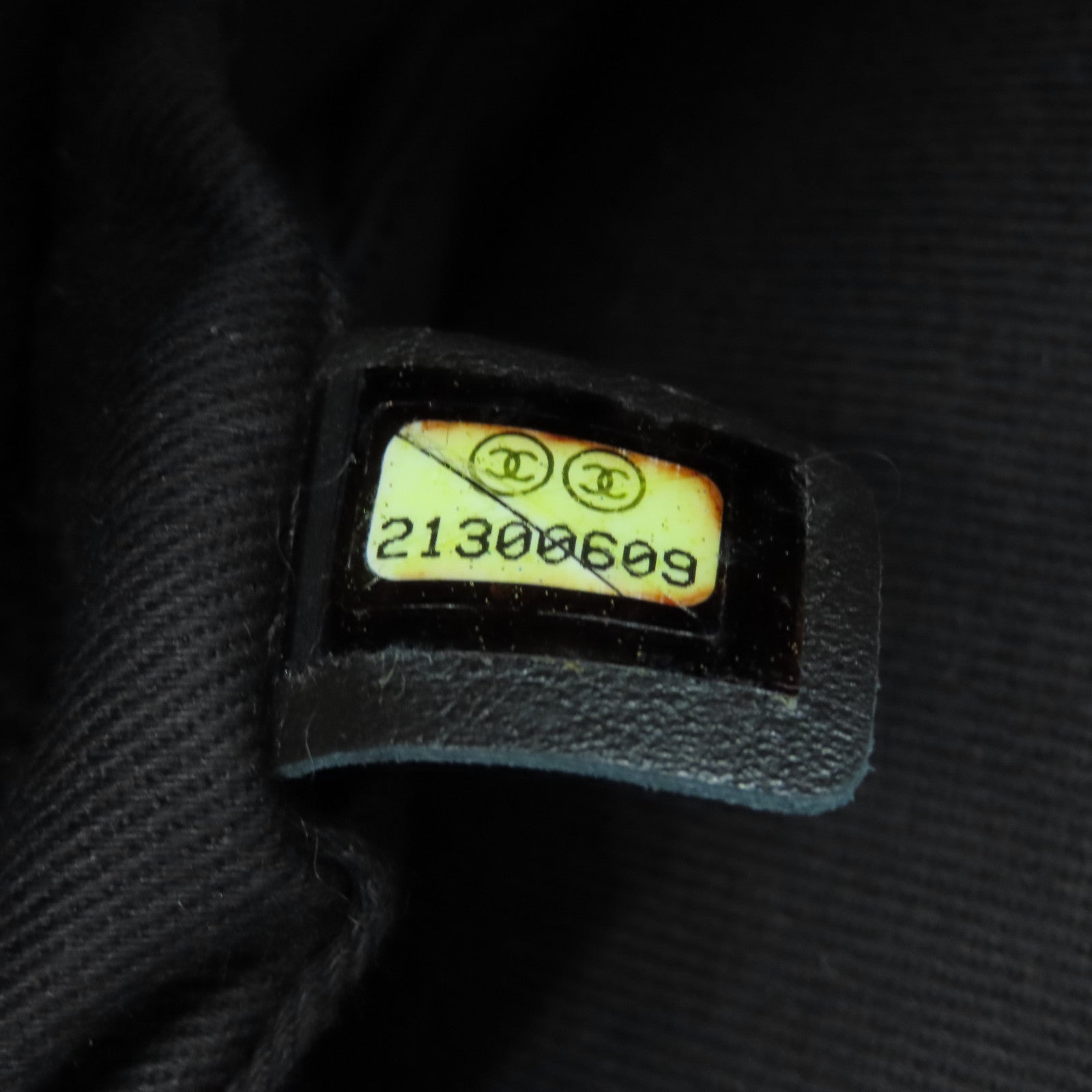 CHANEL 菱格牛皮皮革Chain Shoulder銀扣鏈帶肩背袋啡色