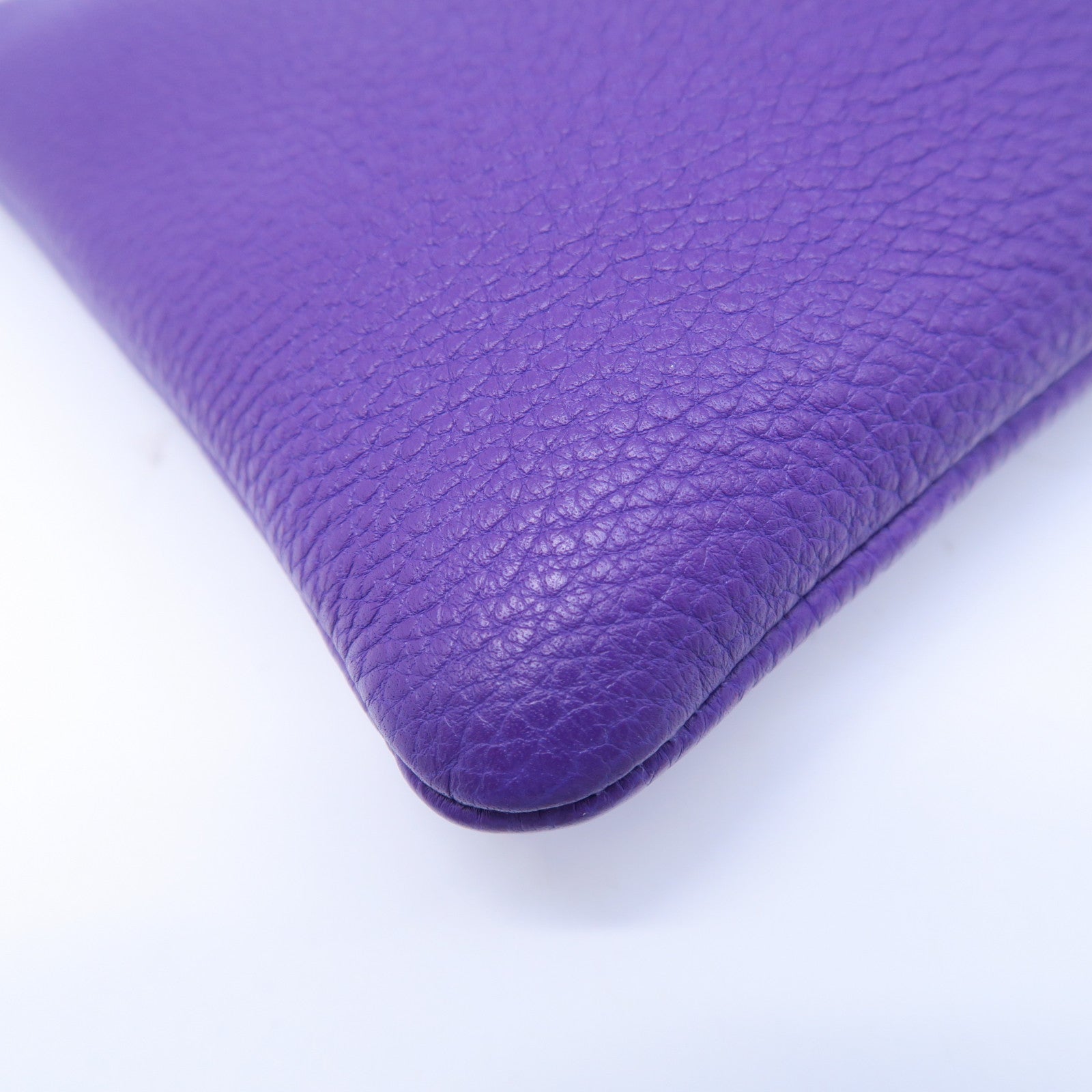 GUCCI 牛皮皮革Clutch Bag金扣手拿包紫色