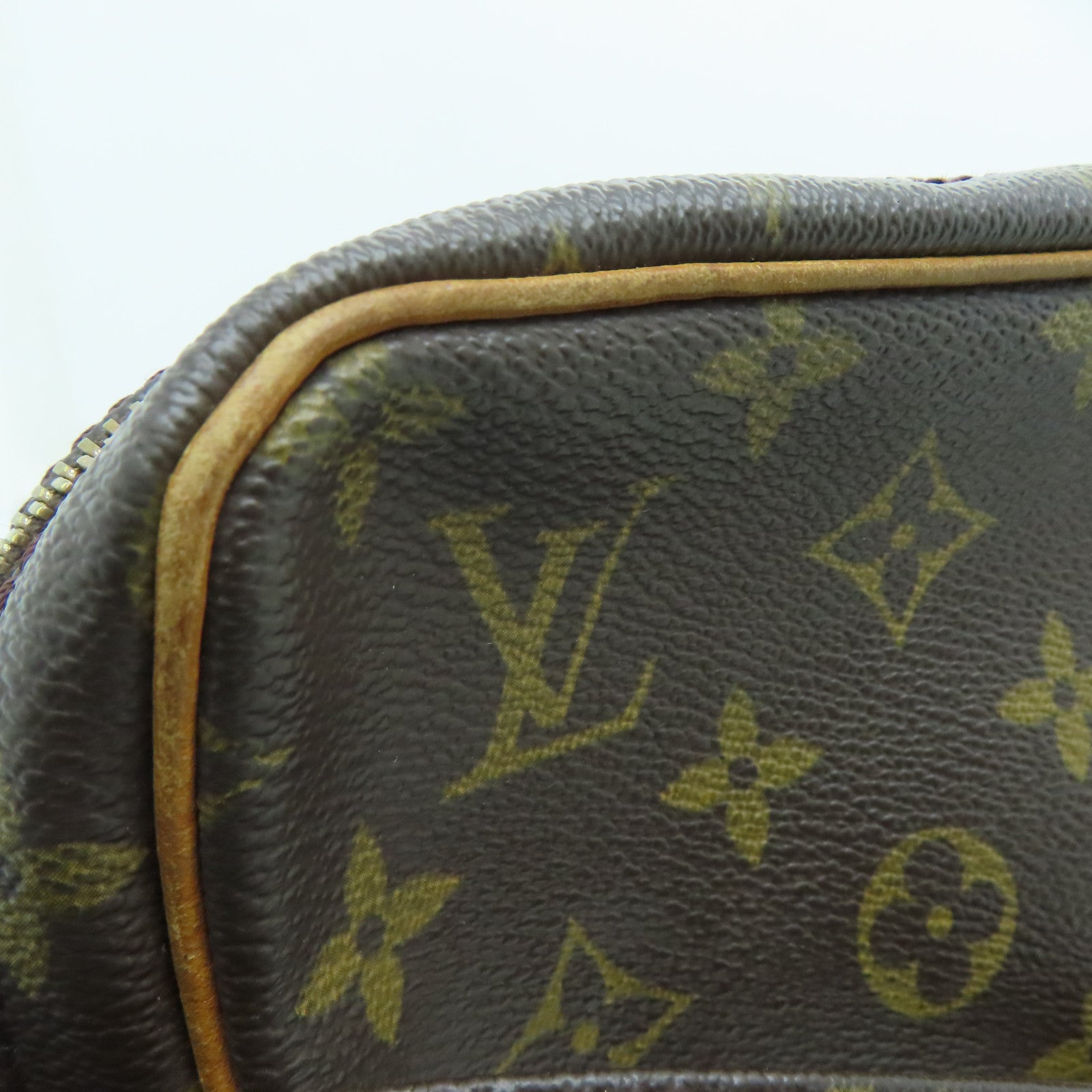 LOUIS VUITTON Monogram Danube金扣肩背袋啡色