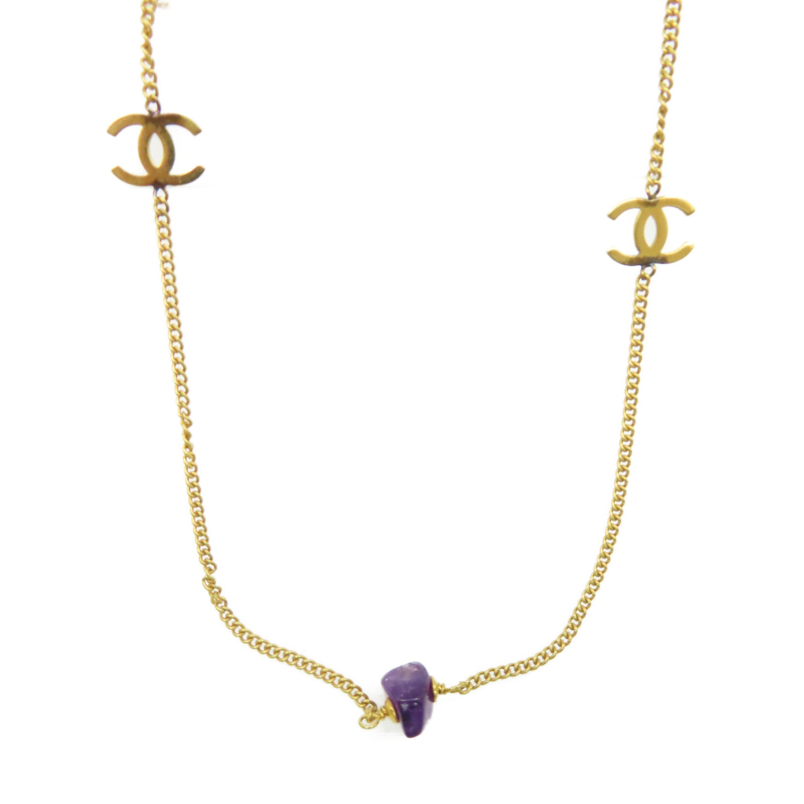CHANEL 金屬CC Necklace項鏈