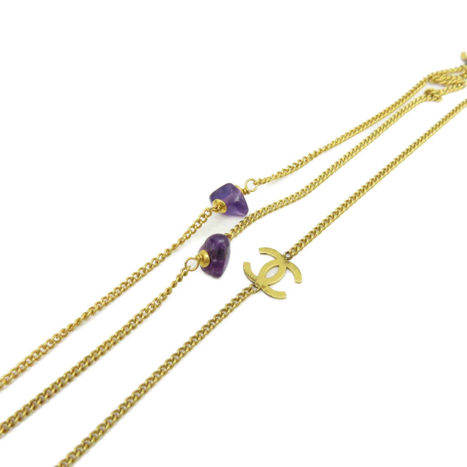 CHANEL 金屬CC Necklace項鏈