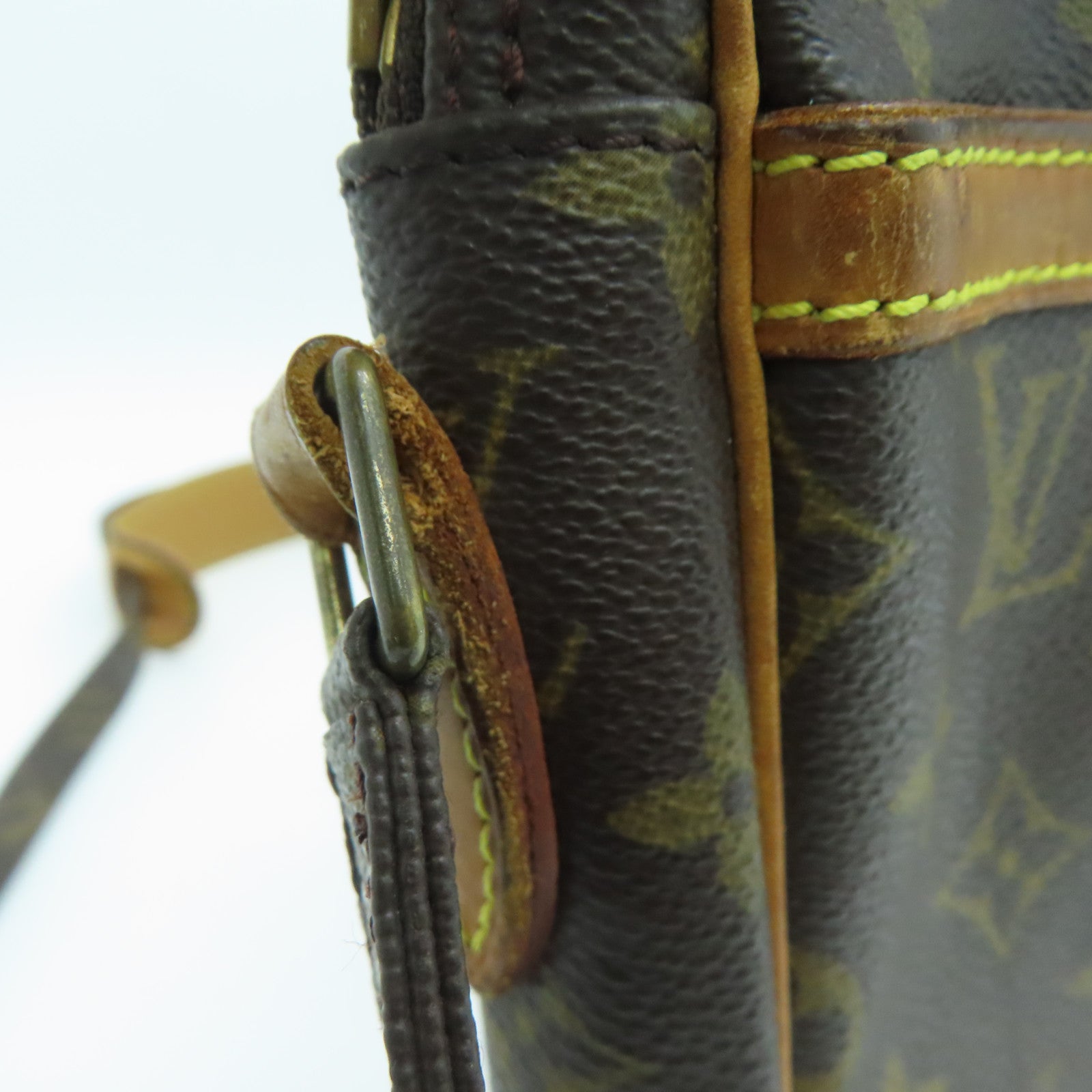 LOUIS VUITTON Monogram Danube金扣肩背袋啡色