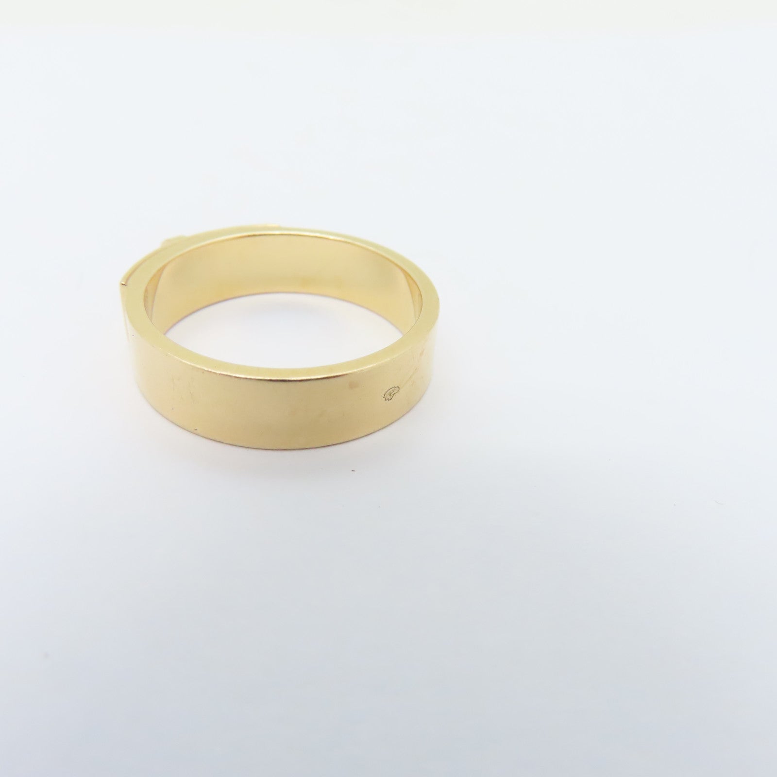 HERMES 18K Rose Gold Kelly Ring US#6.5