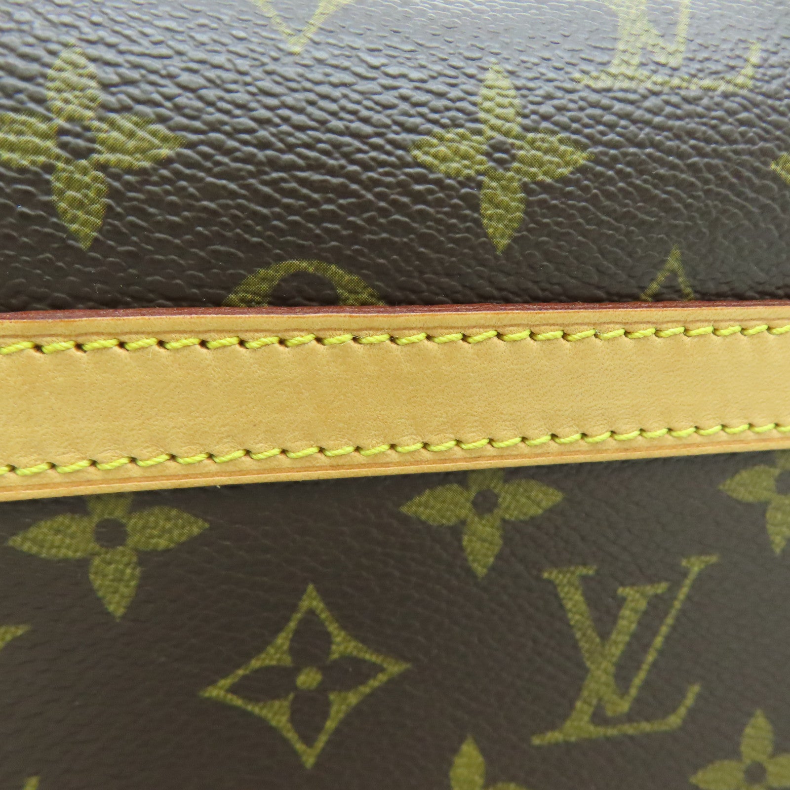 LOUIS VUITTON Monogram Reporter PM金扣肩背袋啡色