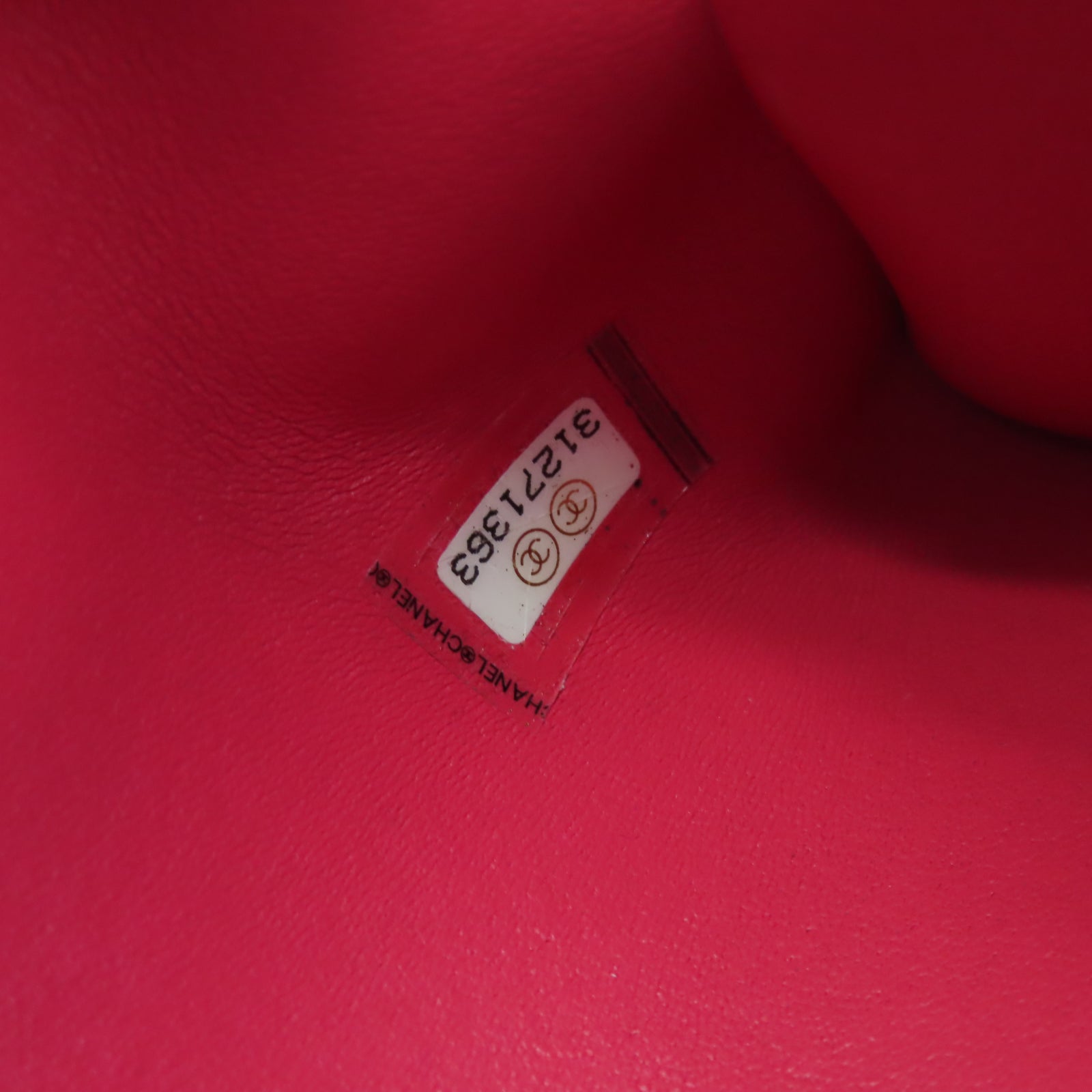 CHANEL 菱格羊皮皮革2 Way Shoulder金扣鏈帶肩背袋黑色