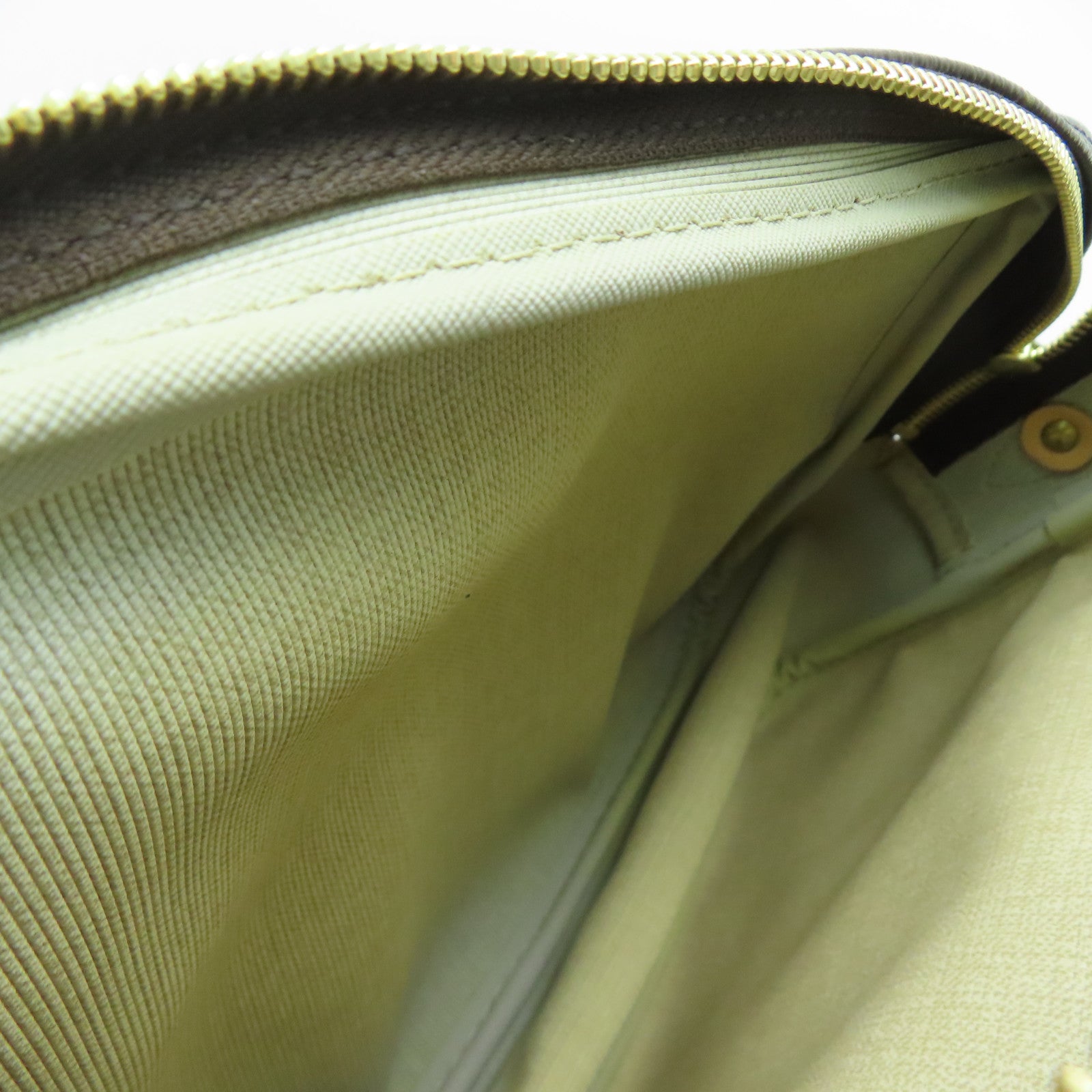 LOUIS VUITTON Monogram Reporter PM金扣肩背袋啡色