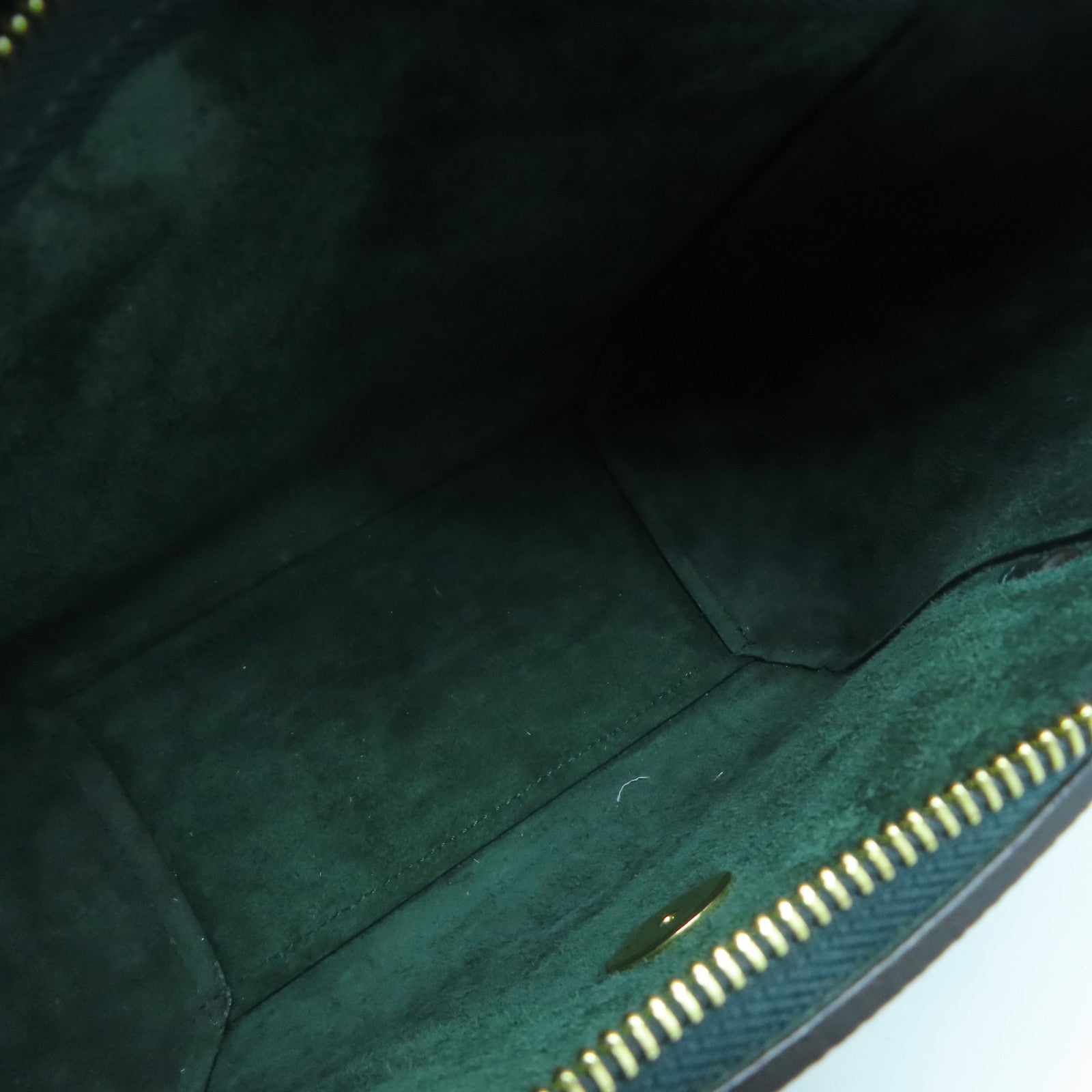 CELINE 牛皮皮革2 Way Shoulder金扣手挽肩背兩用袋綠色
