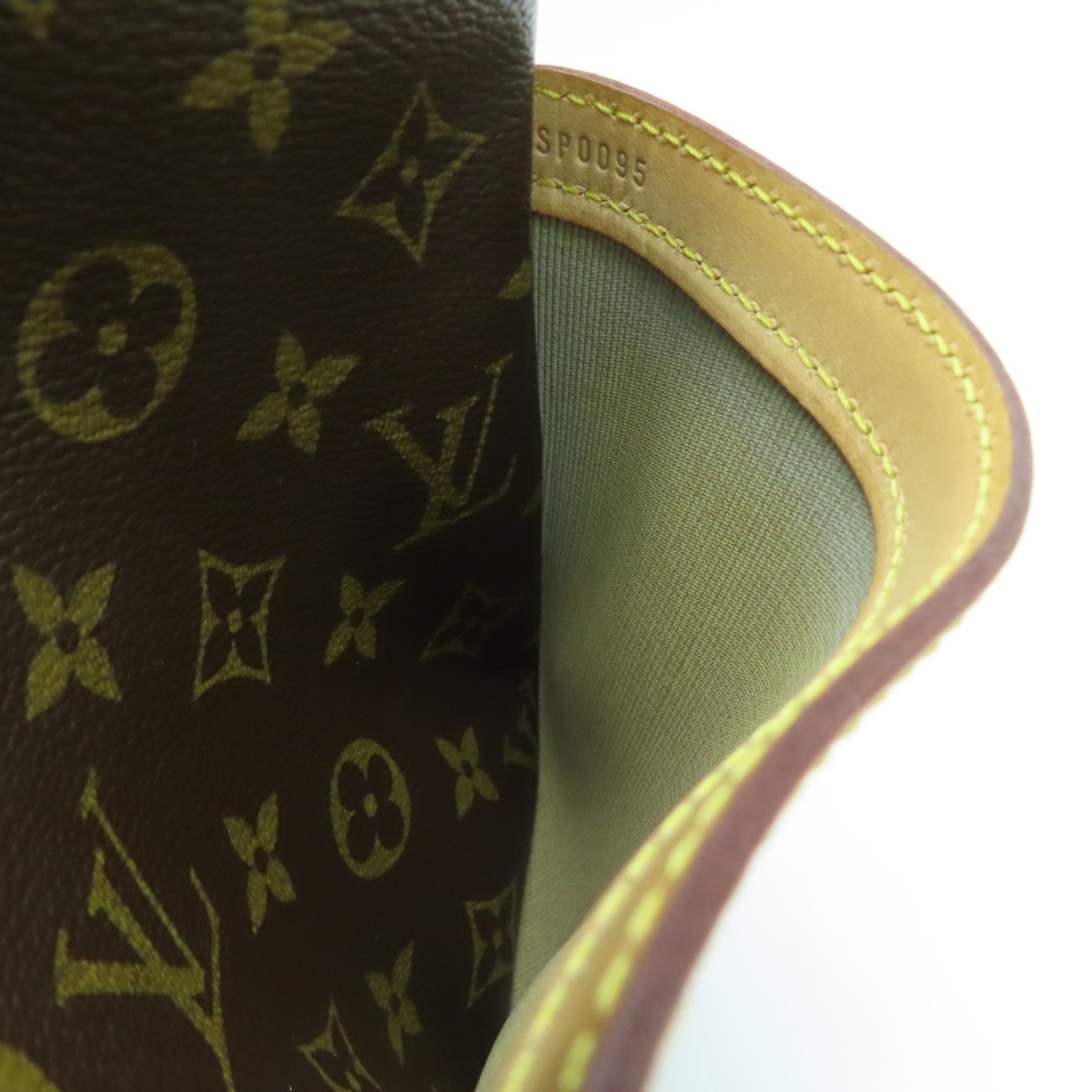 LOUIS VUITTON Monogram Reporter PM金扣肩背袋啡色