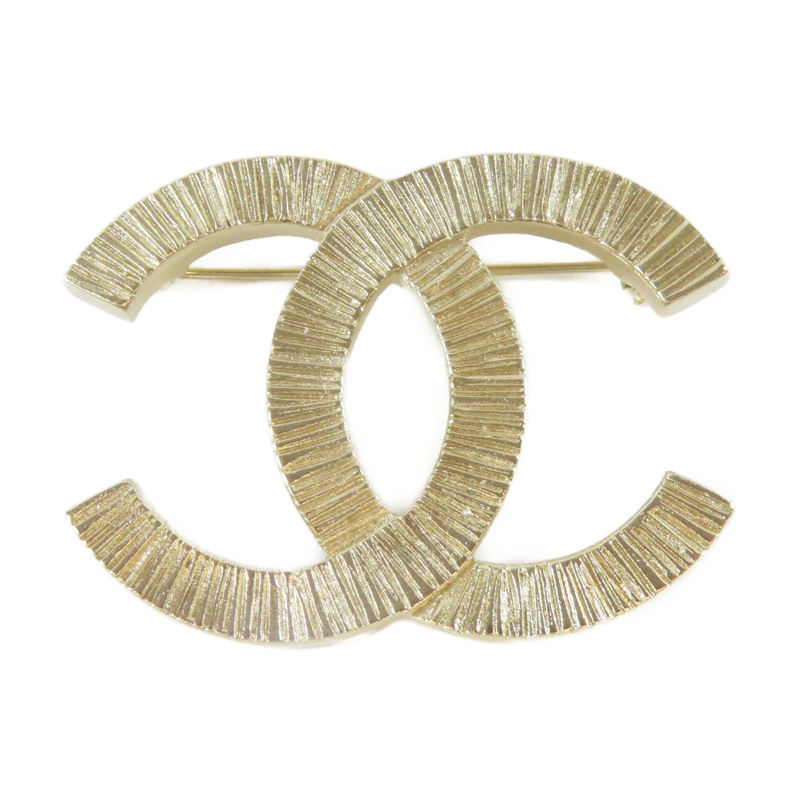 CHANEL 金屬Brooch胸針金色