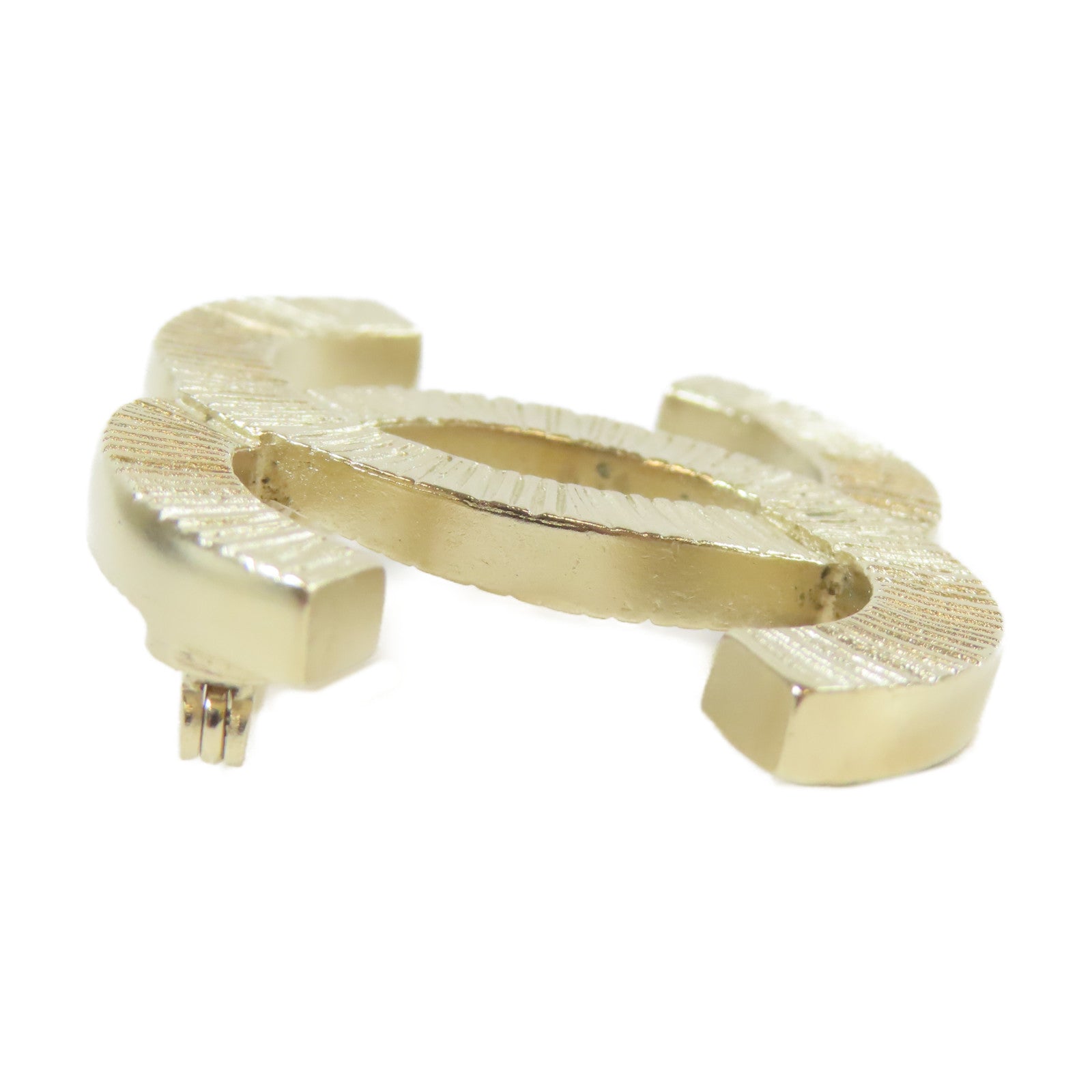 CHANEL 金屬Brooch胸針金色