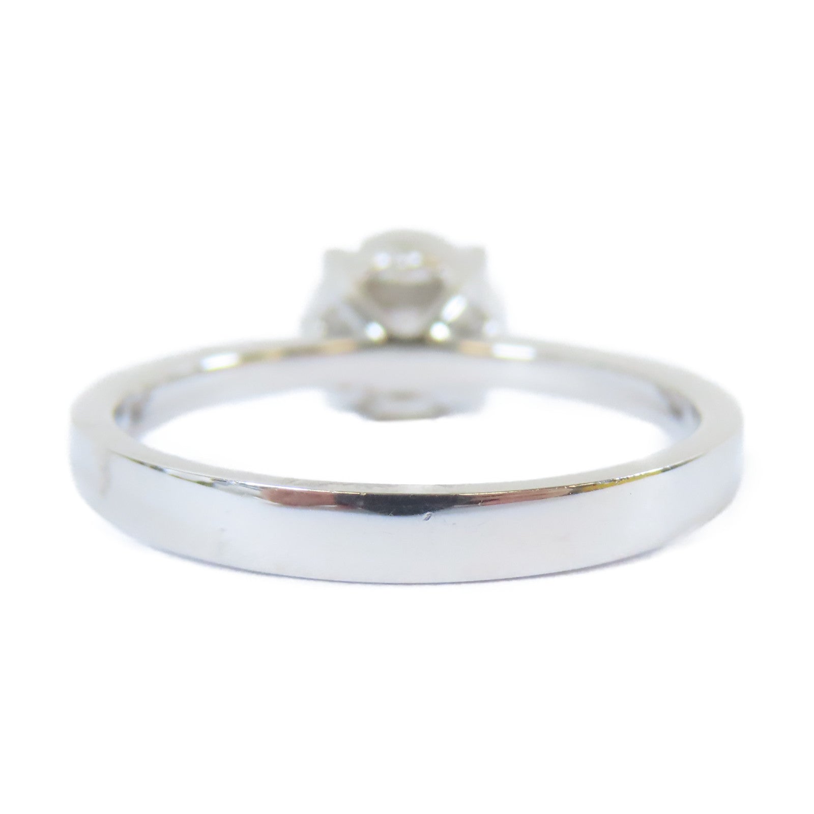 JEWELRY 18K白金Diamond Ring0.11ct/0.33ct鑽石戒指US#6