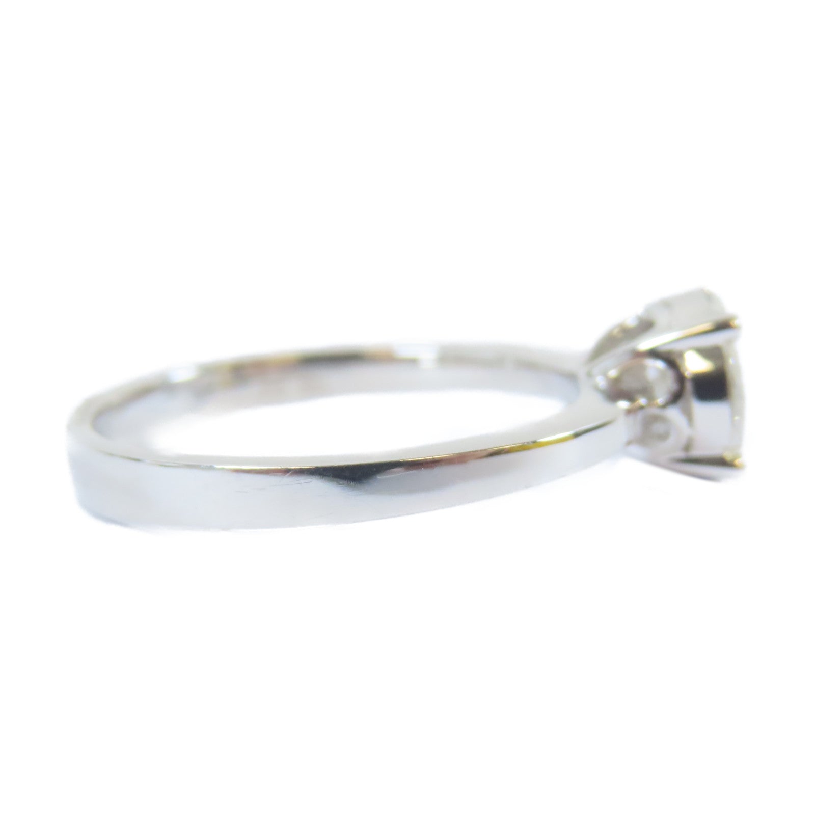 JEWELRY 18K白金Diamond Ring0.11ct/0.33ct鑽石戒指US#6