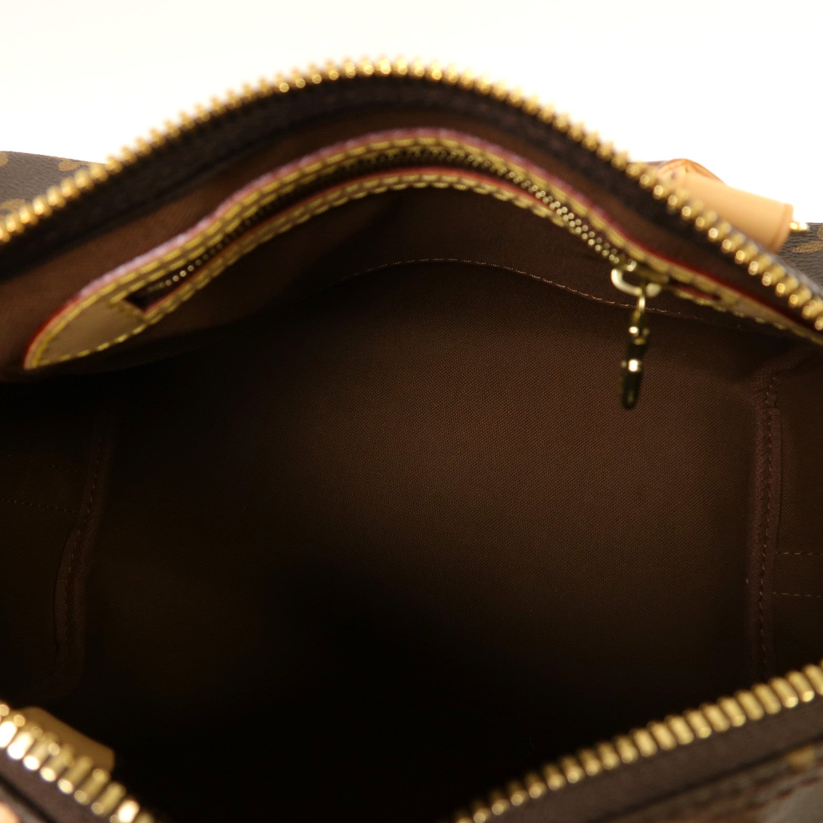 LOUIS VUITTON Monogram Speedy Bandouliere 25金扣手挽肩背兩用袋啡色