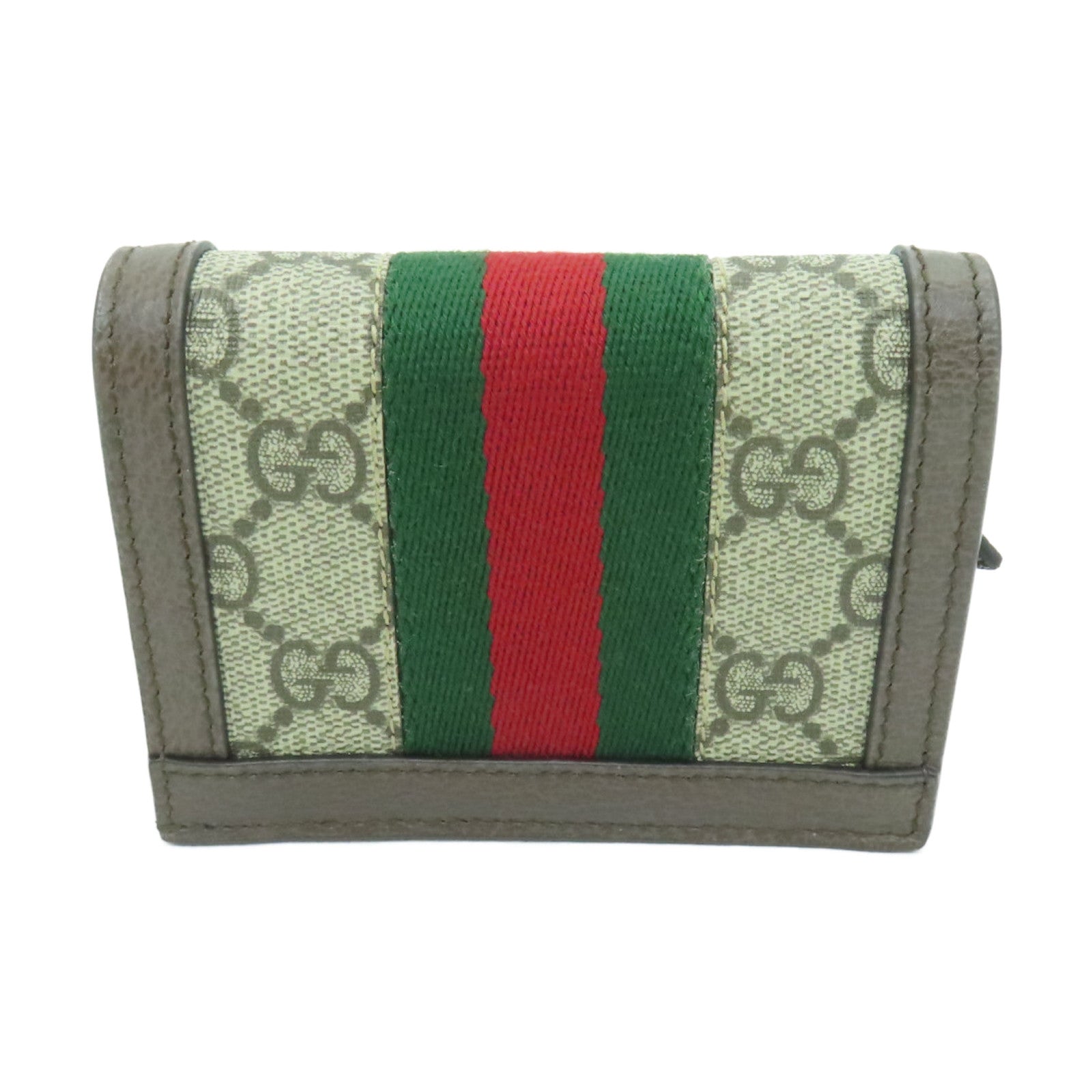 GUCCI 塗層帆布Ophidia Wallet金扣錢包