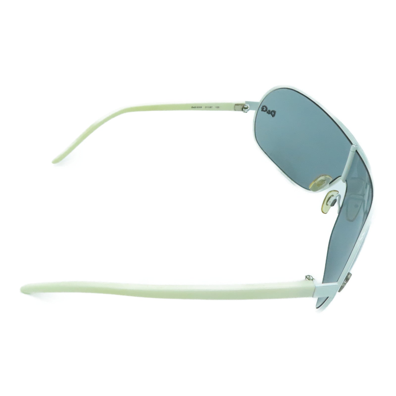 D&amp;G PVC Sunglasses White/Grey
