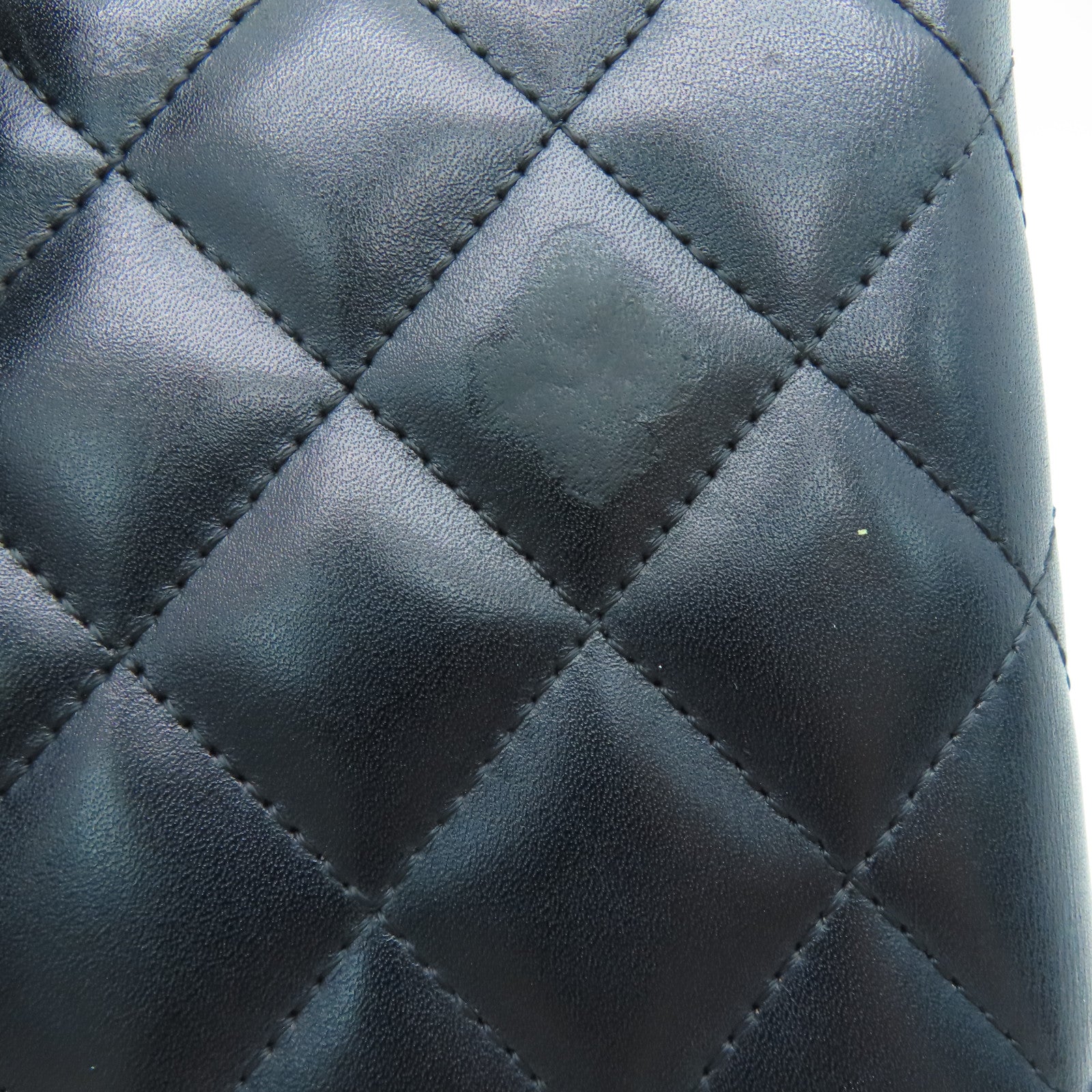 CHANEL 菱格牛皮皮革Long Wallet銀扣長錢包黑色粉紅色