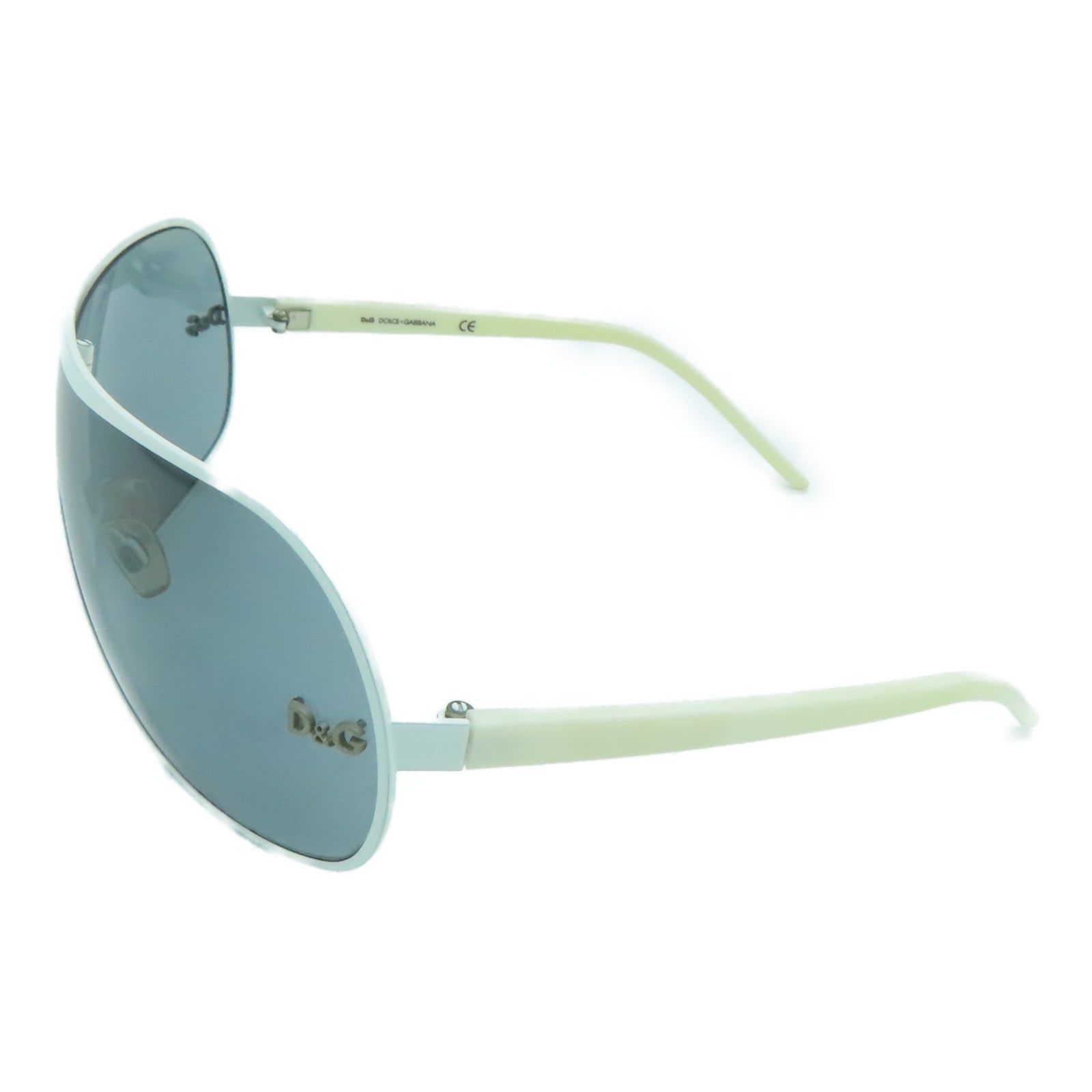 D&amp;G PVC Sunglasses White/Grey