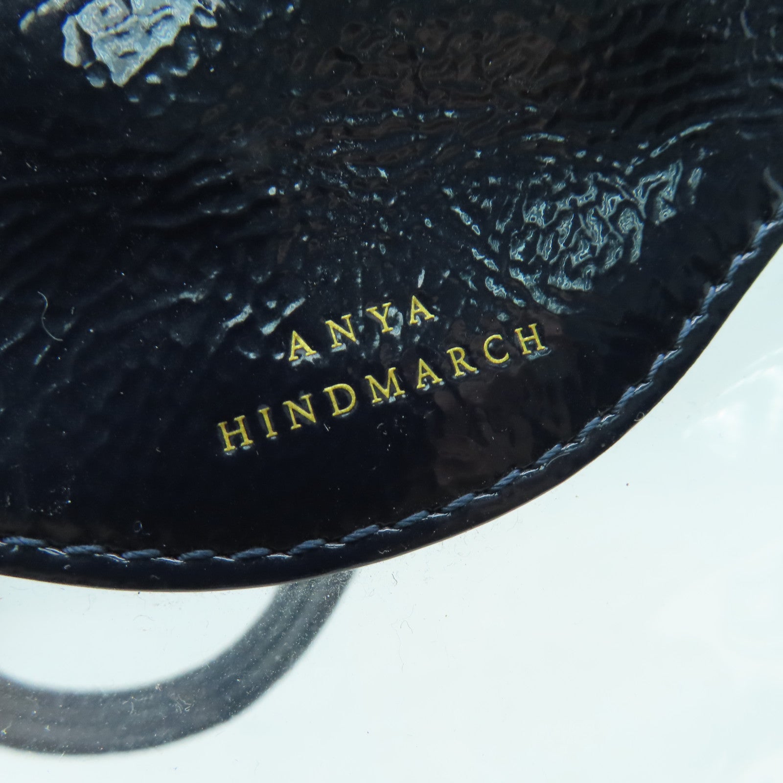 Anya Hindmarch PVC Eyes Rainy Day Tote Bag金扣手挽袋藍色