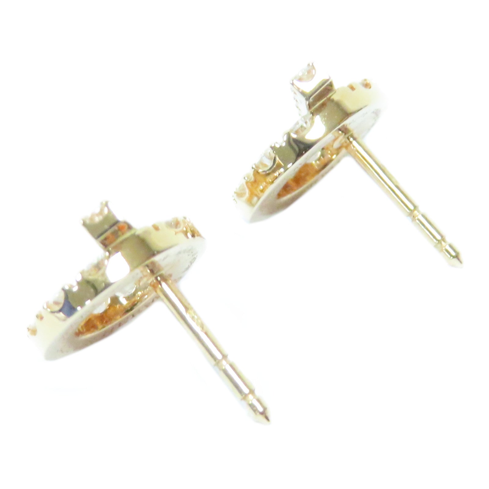 HERMES 18K玫瑰金Finesse Earrings 0.92ct/0.92ct鑽石耳環