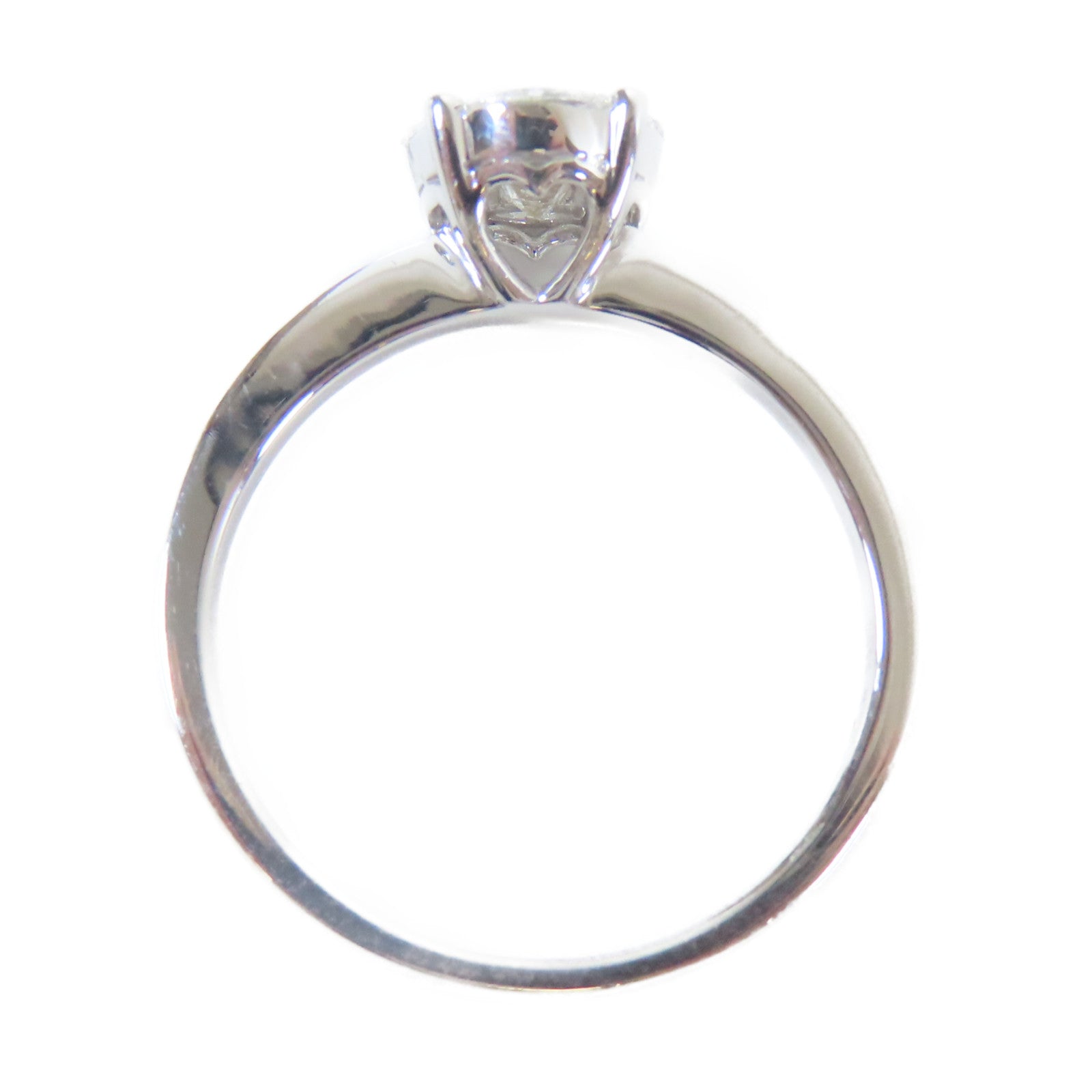 JEWELRY 18K白金Diamond Ring0.11ct/0.33ct鑽石戒指US#6