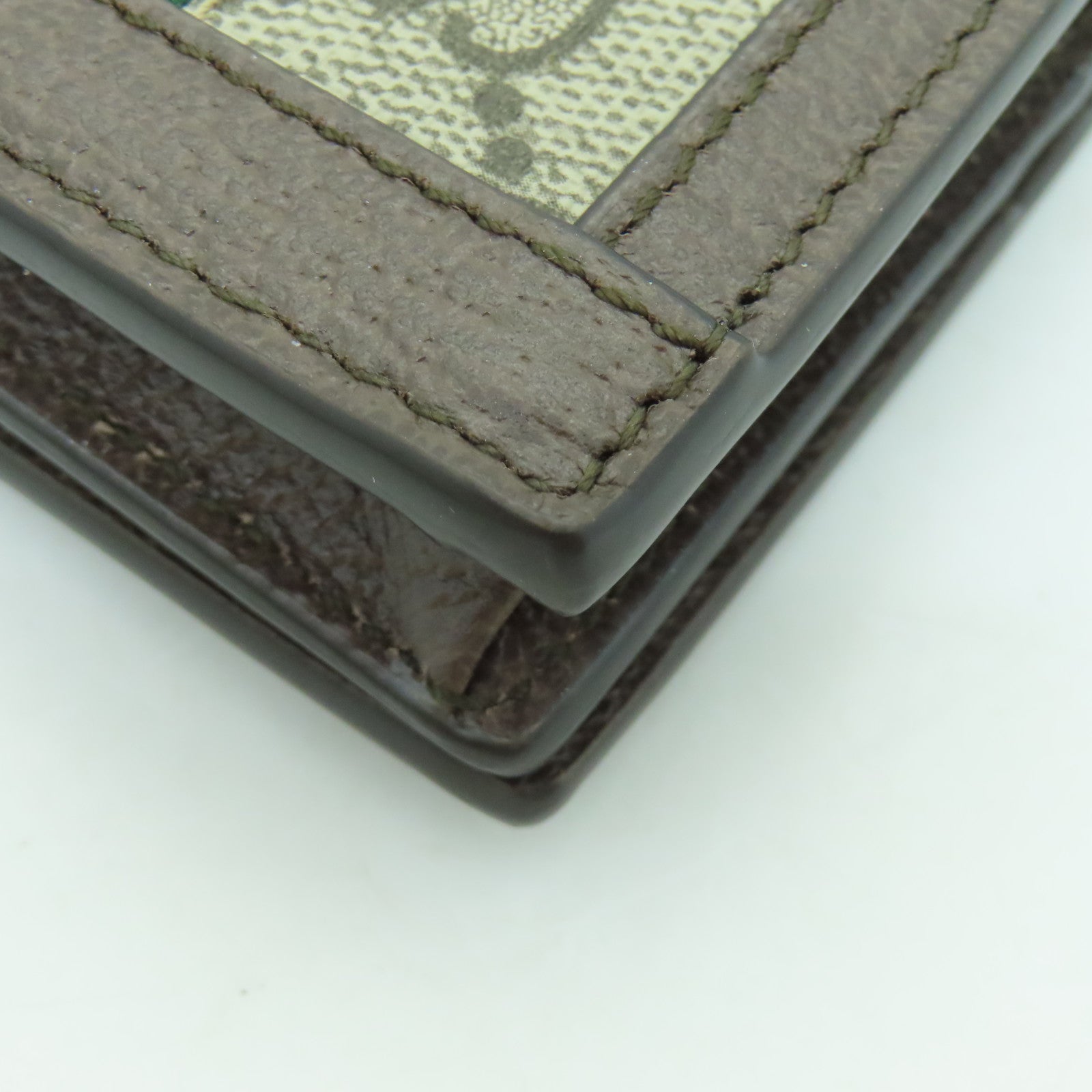 GUCCI 塗層帆布Ophidia Wallet金扣錢包