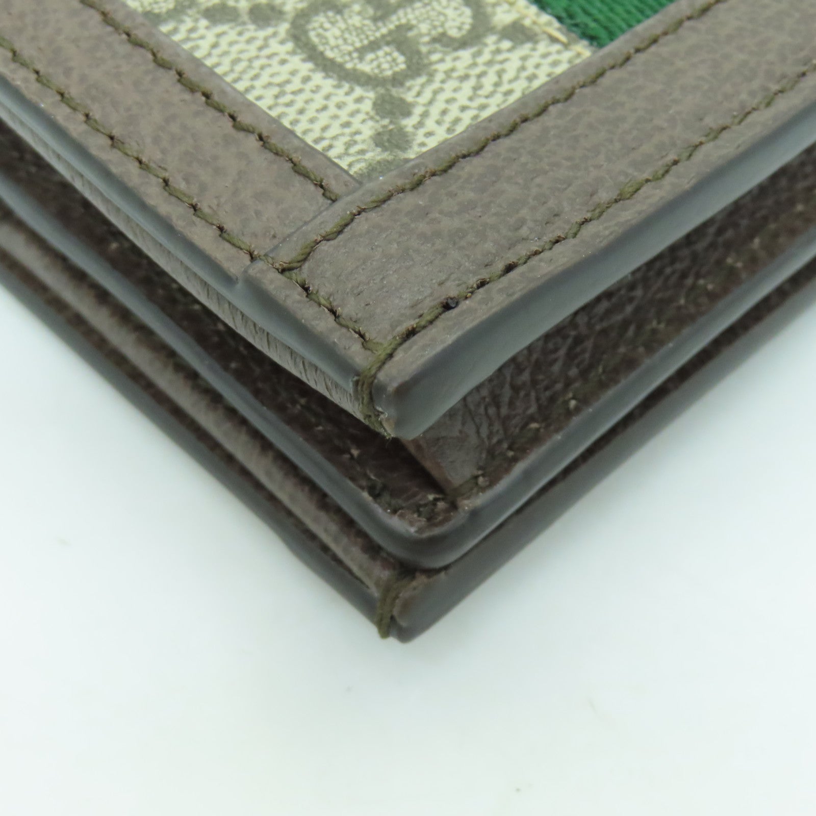 GUCCI 塗層帆布Ophidia Wallet金扣錢包