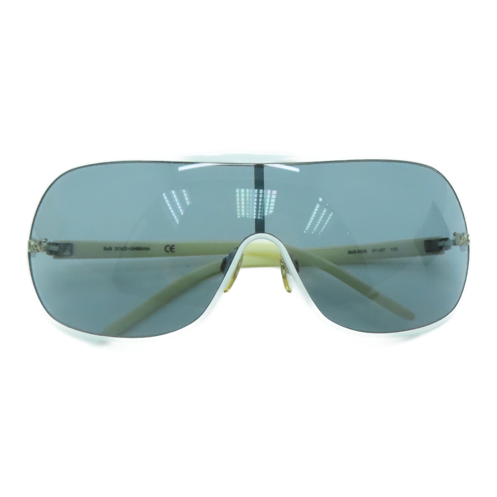 D&amp;G PVC Sunglasses White/Grey