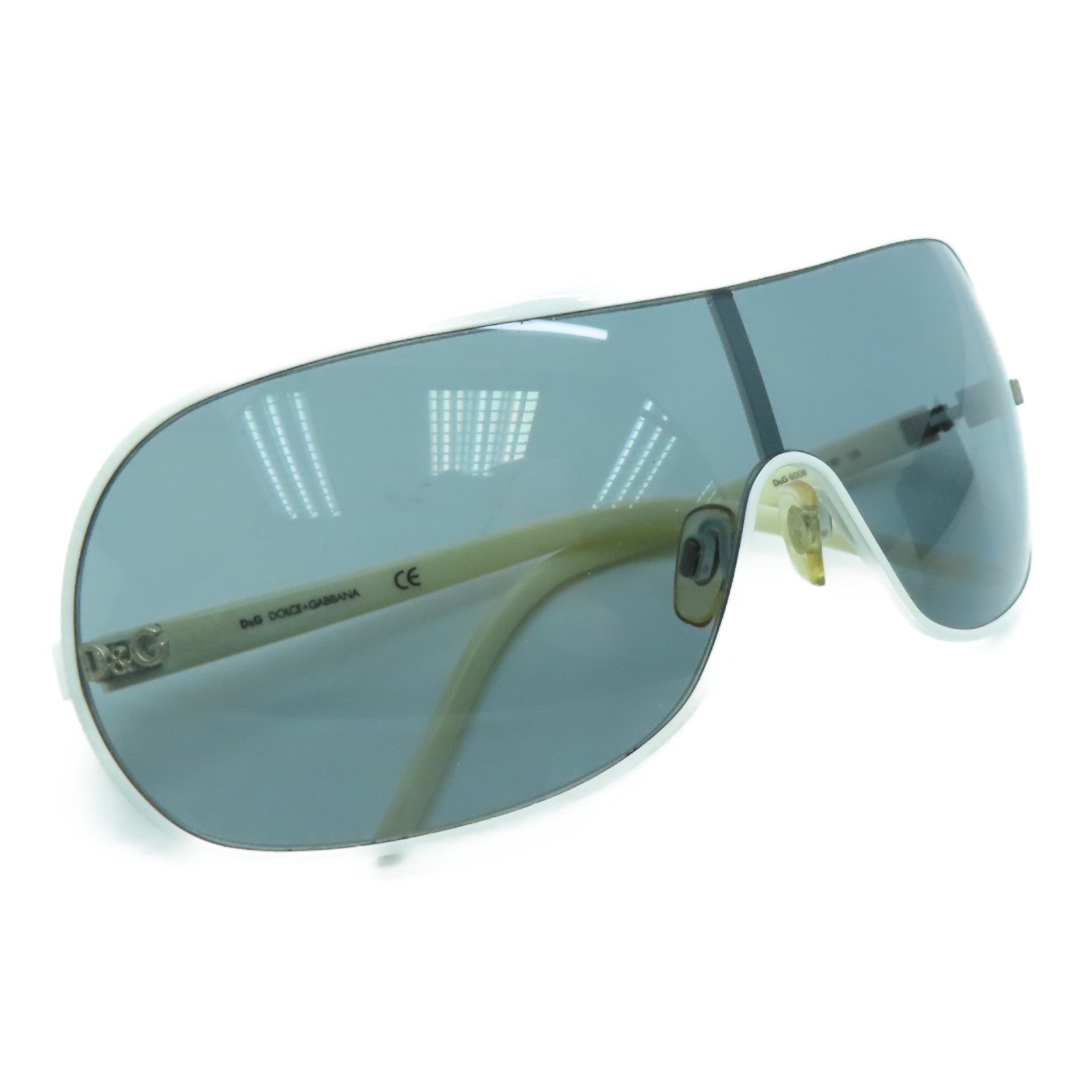 D&amp;G PVC Sunglasses White/Grey
