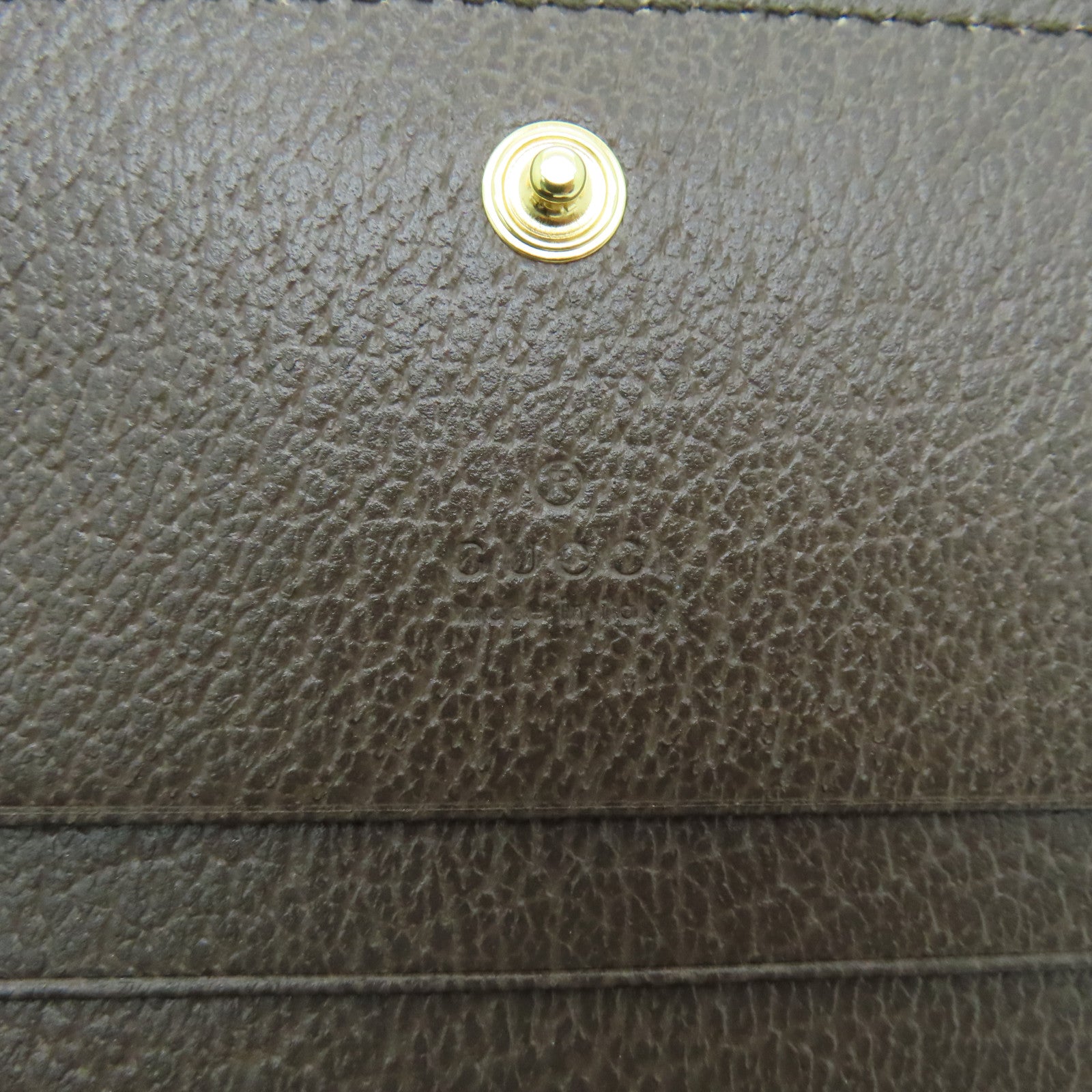 GUCCI 塗層帆布Ophidia Wallet金扣錢包