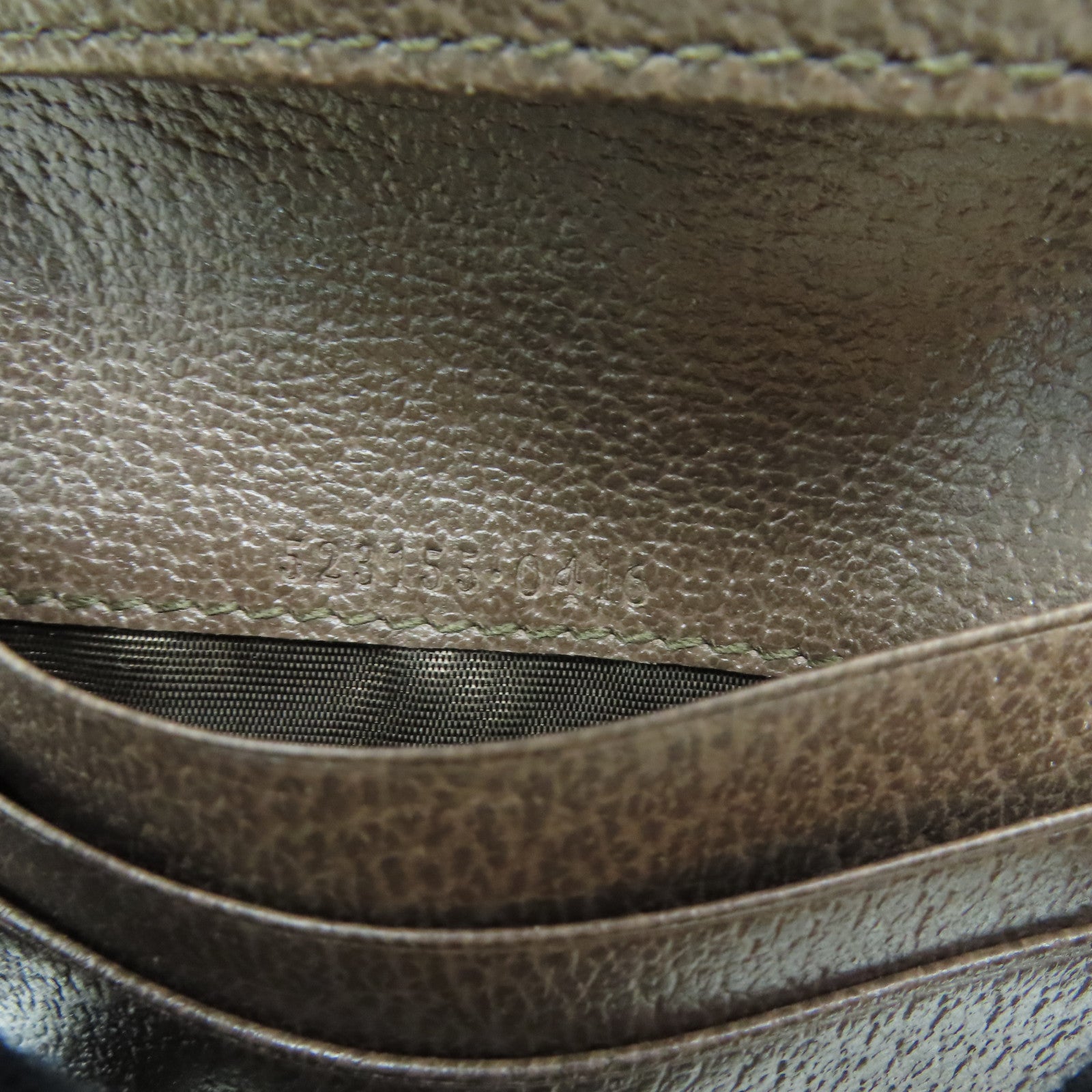 GUCCI 塗層帆布Ophidia Wallet金扣錢包