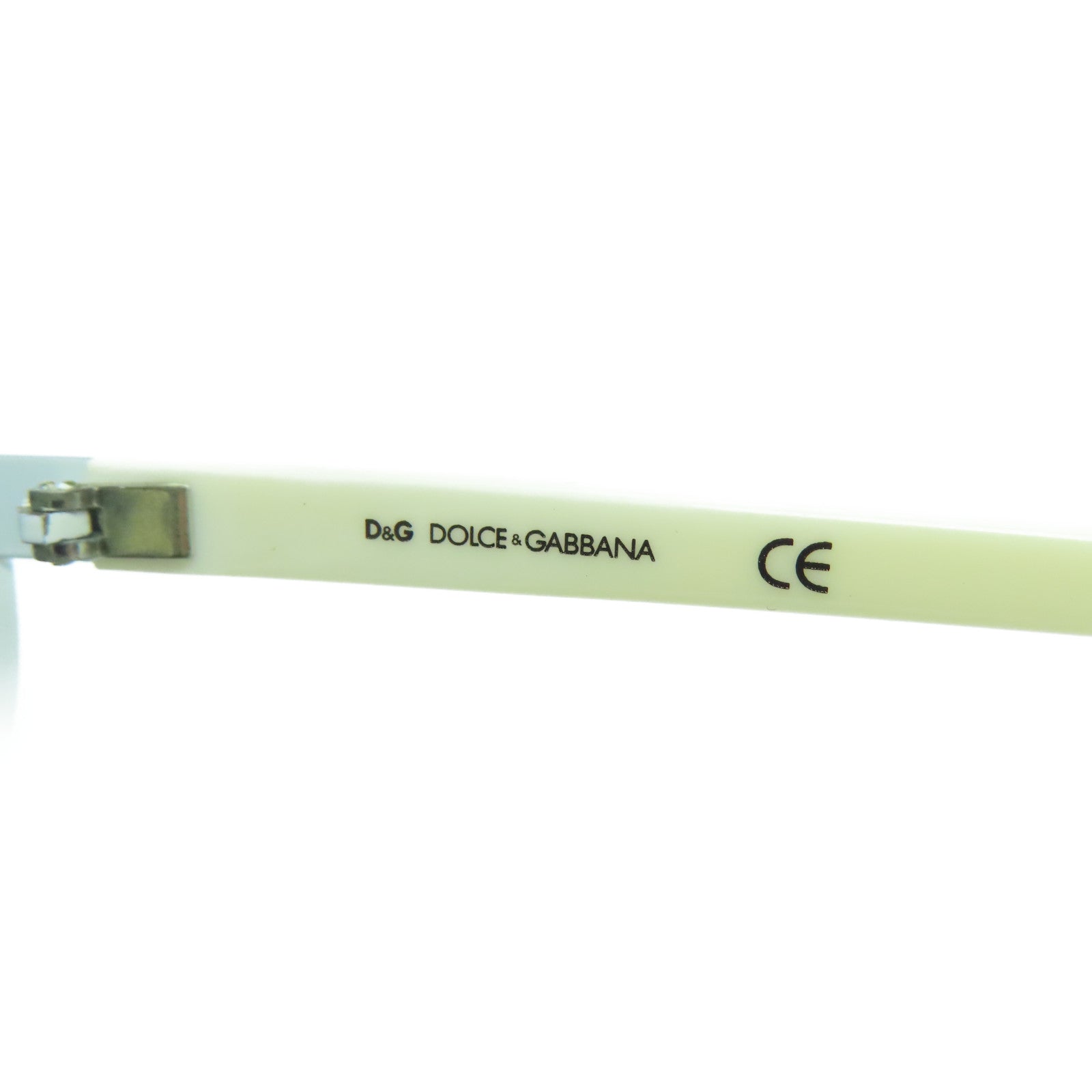 D&amp;G PVC Sunglasses White/Grey