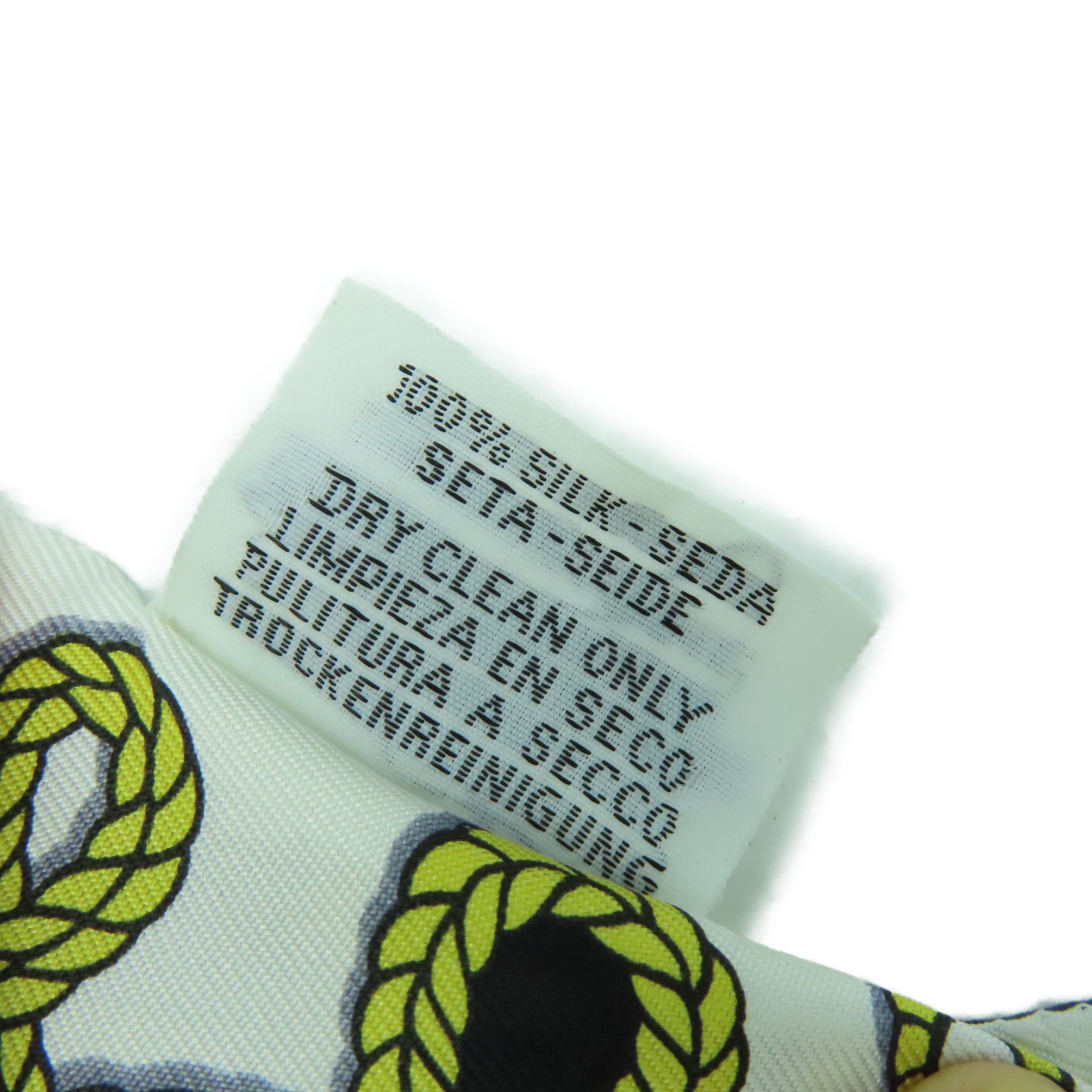 HERMES 絲質Twilly Scarf絲巾黑色/白色