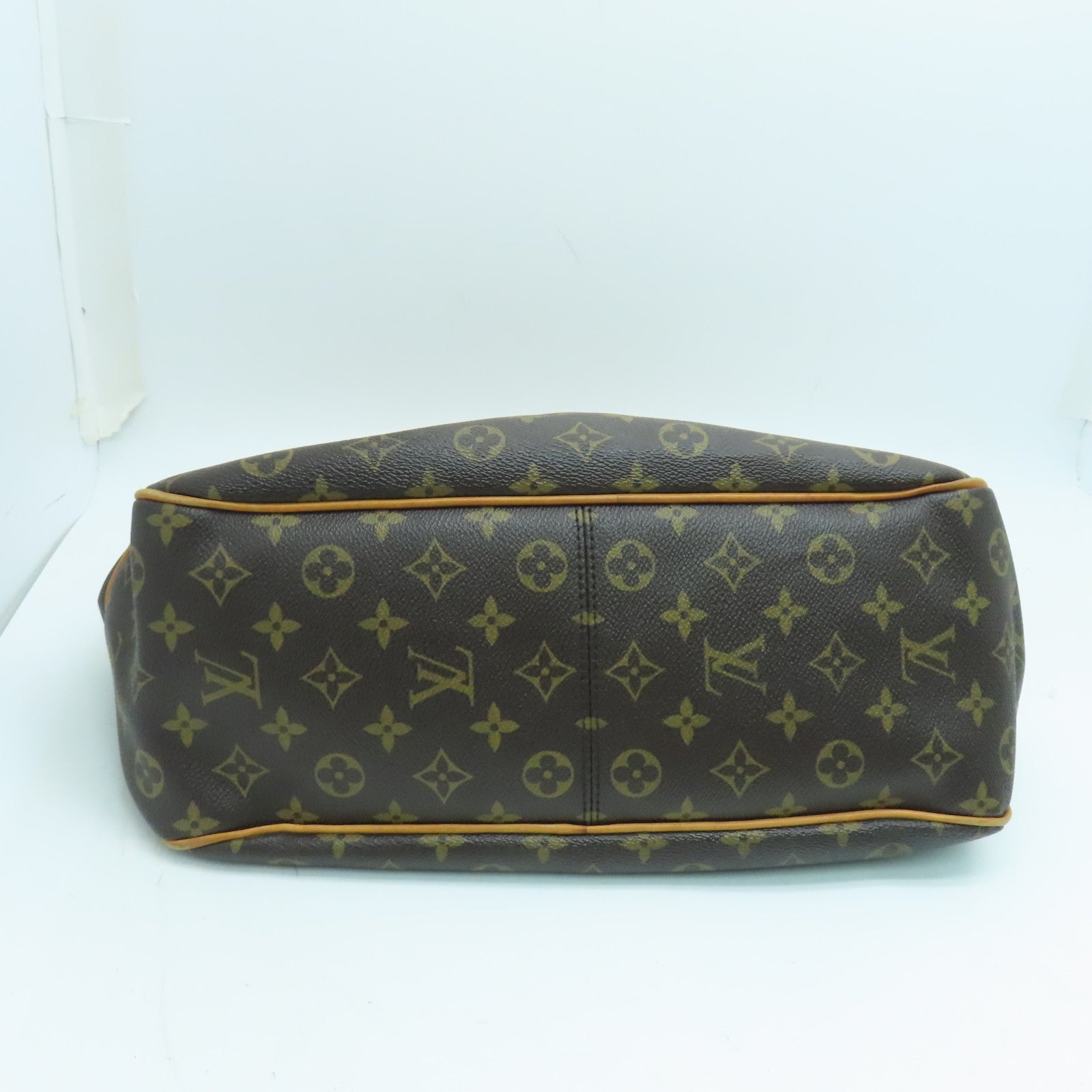 LOUIS VUITTON Monogram Delightful PM Shoulder金扣肩背袋啡色
