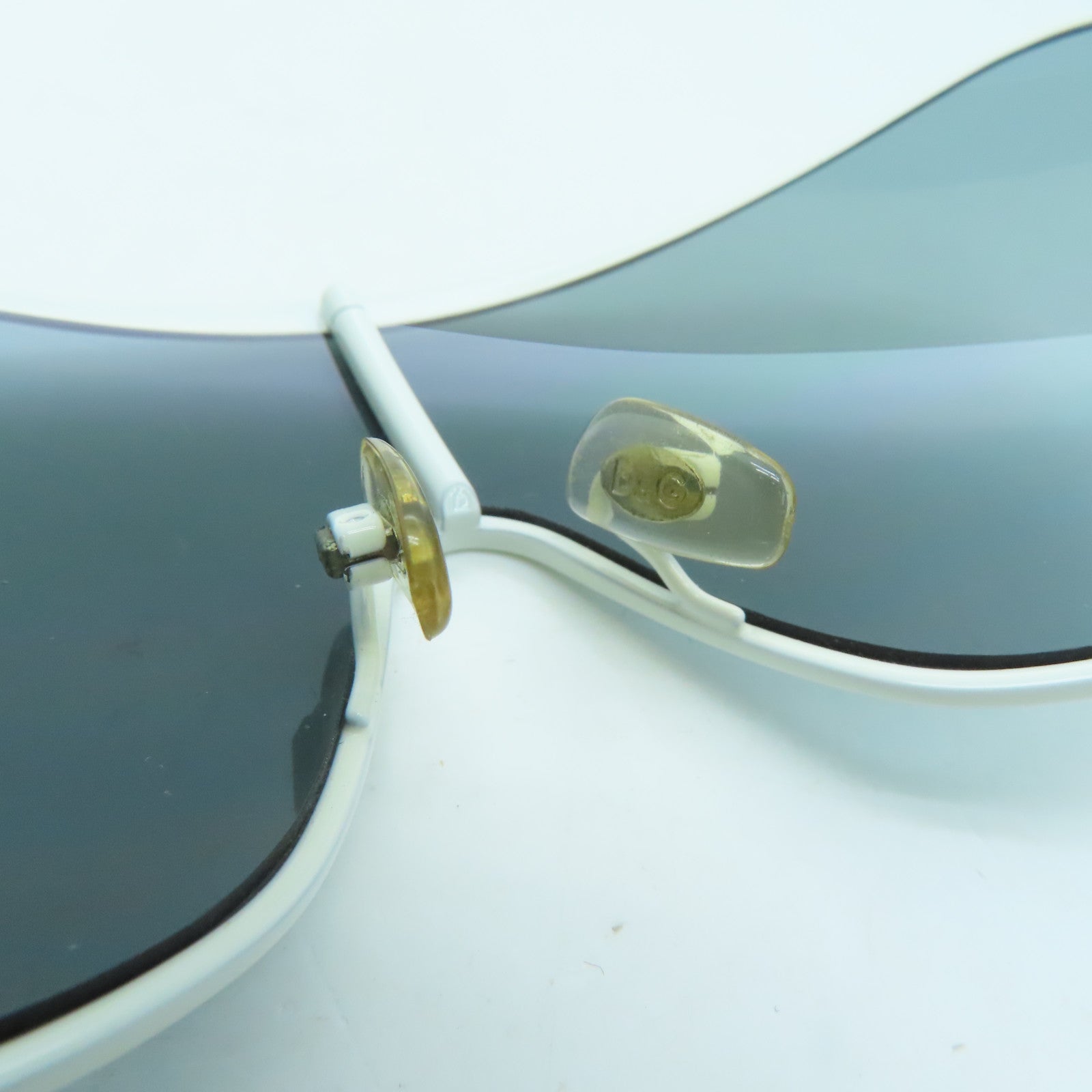 D&amp;G PVC Sunglasses White/Grey