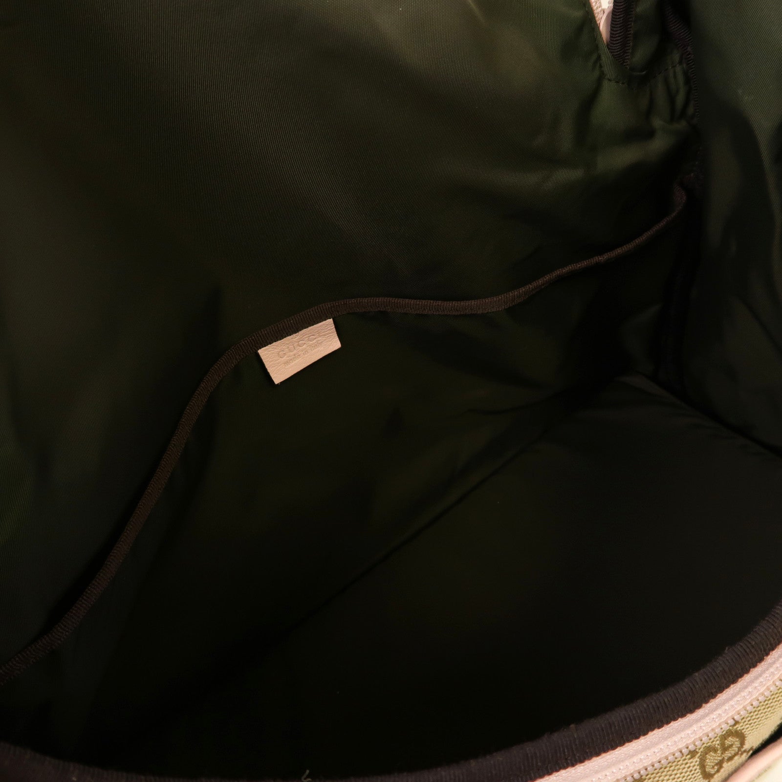 GUCCI 帆布Shoulder Bag金扣肩背袋啡色