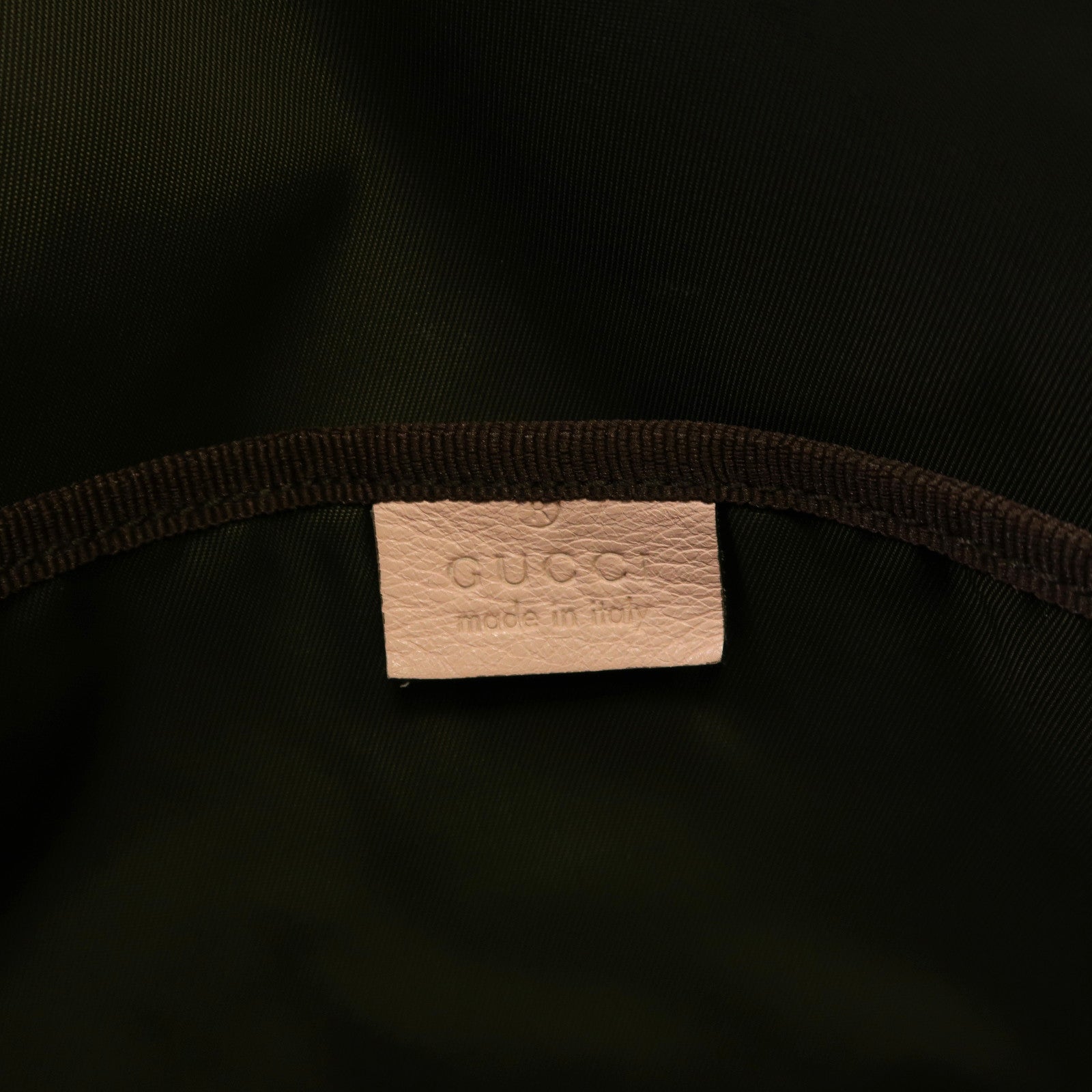 GUCCI 帆布Shoulder Bag金扣肩背袋啡色
