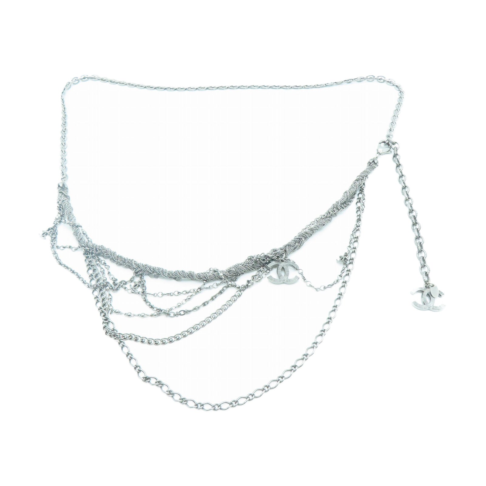 CHANEL 金属Chain Belt链带黑色