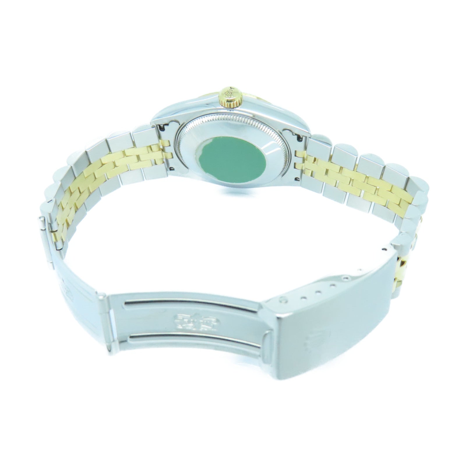 ROLEX Datejust 18K黄金/不鏽鋼手錶自動機芯白色