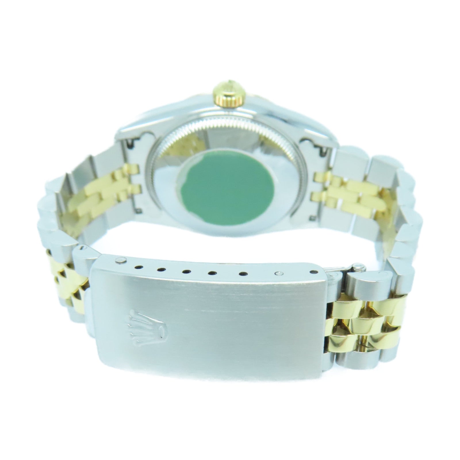 ROLEX Datejust 18K黄金/不鏽鋼手錶自動機芯白色