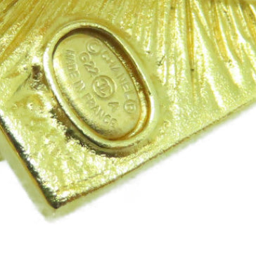 CHANEL 金属Earrings金扣耳环