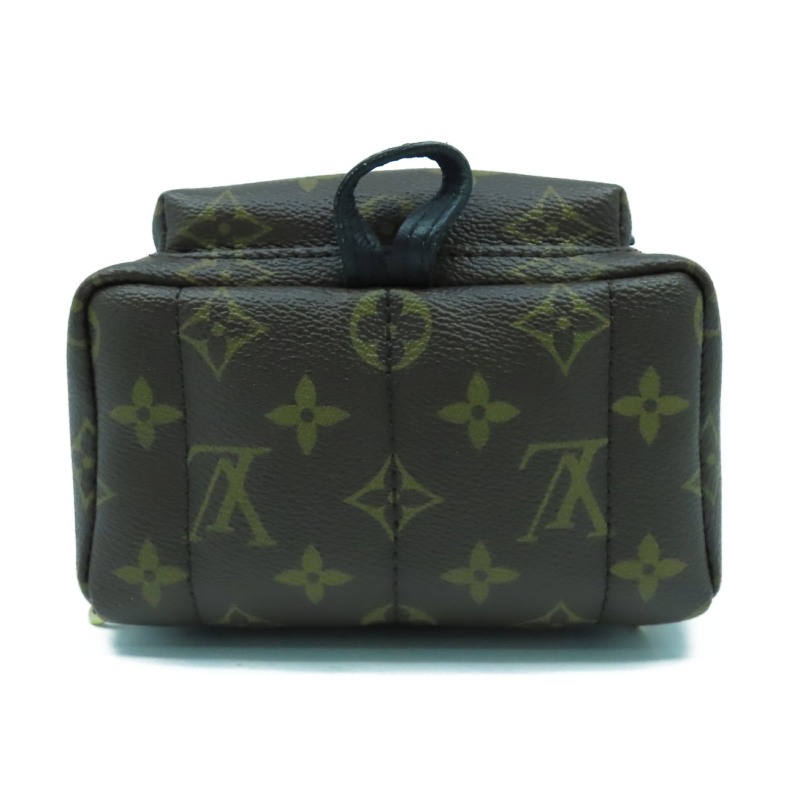 LOUIS VUITTON Monogram Palm Springs Mini金扣背包啡色