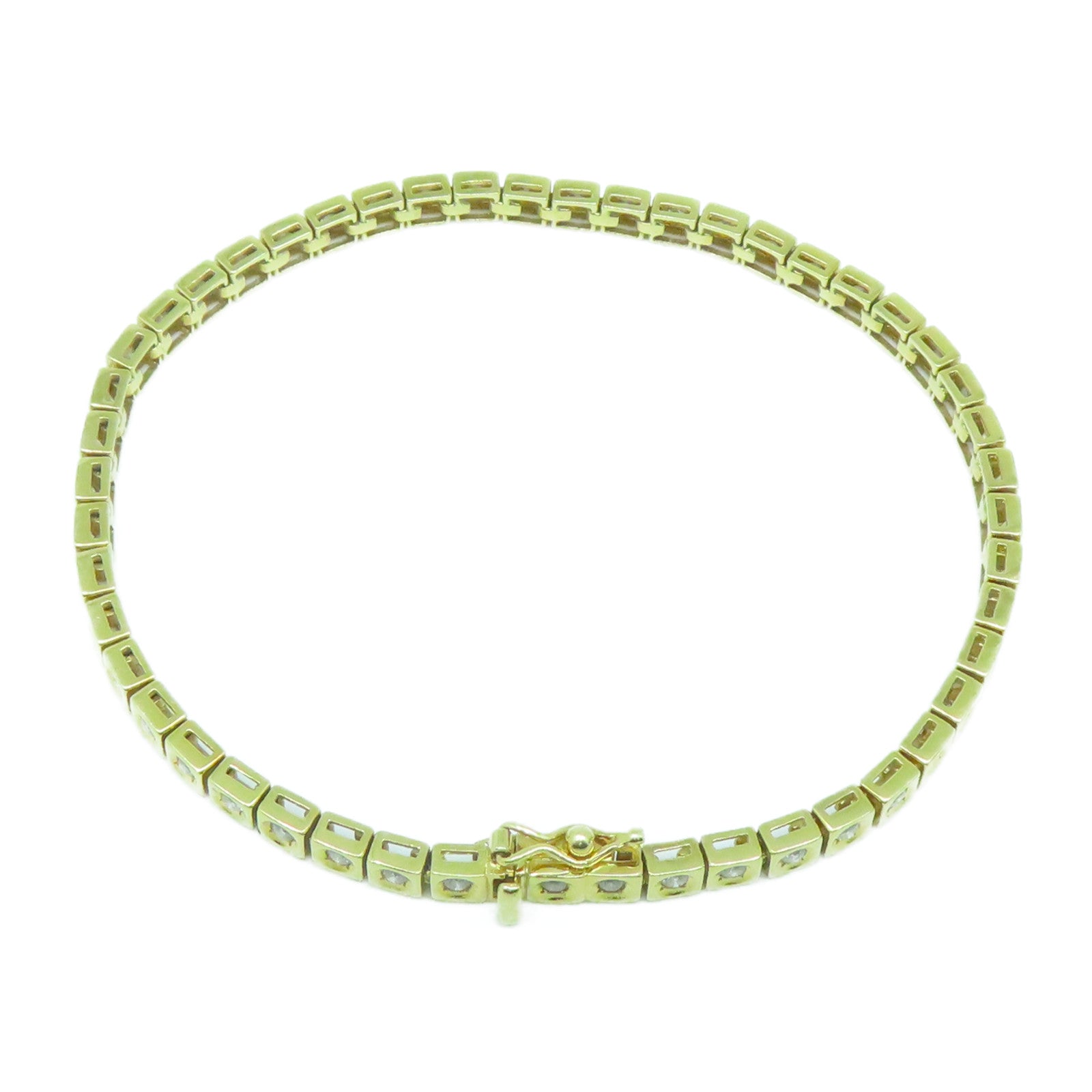 JEWELRY 18K黃金Diamond Bracelet 11.3g鑽石手鏈金色