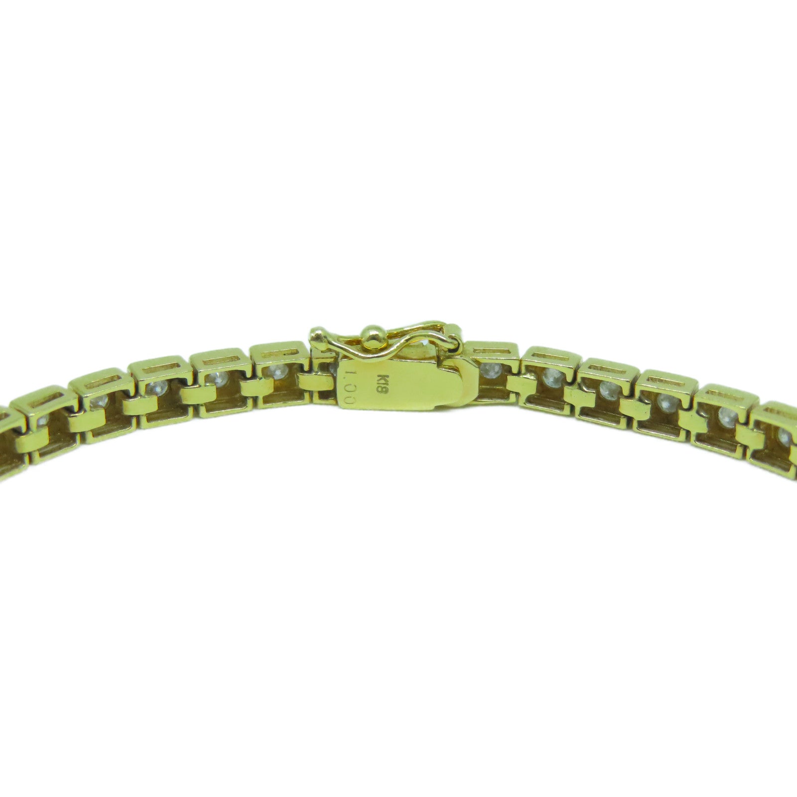 JEWELRY 18K黃金Diamond Bracelet 11.3g鑽石手鏈金色
