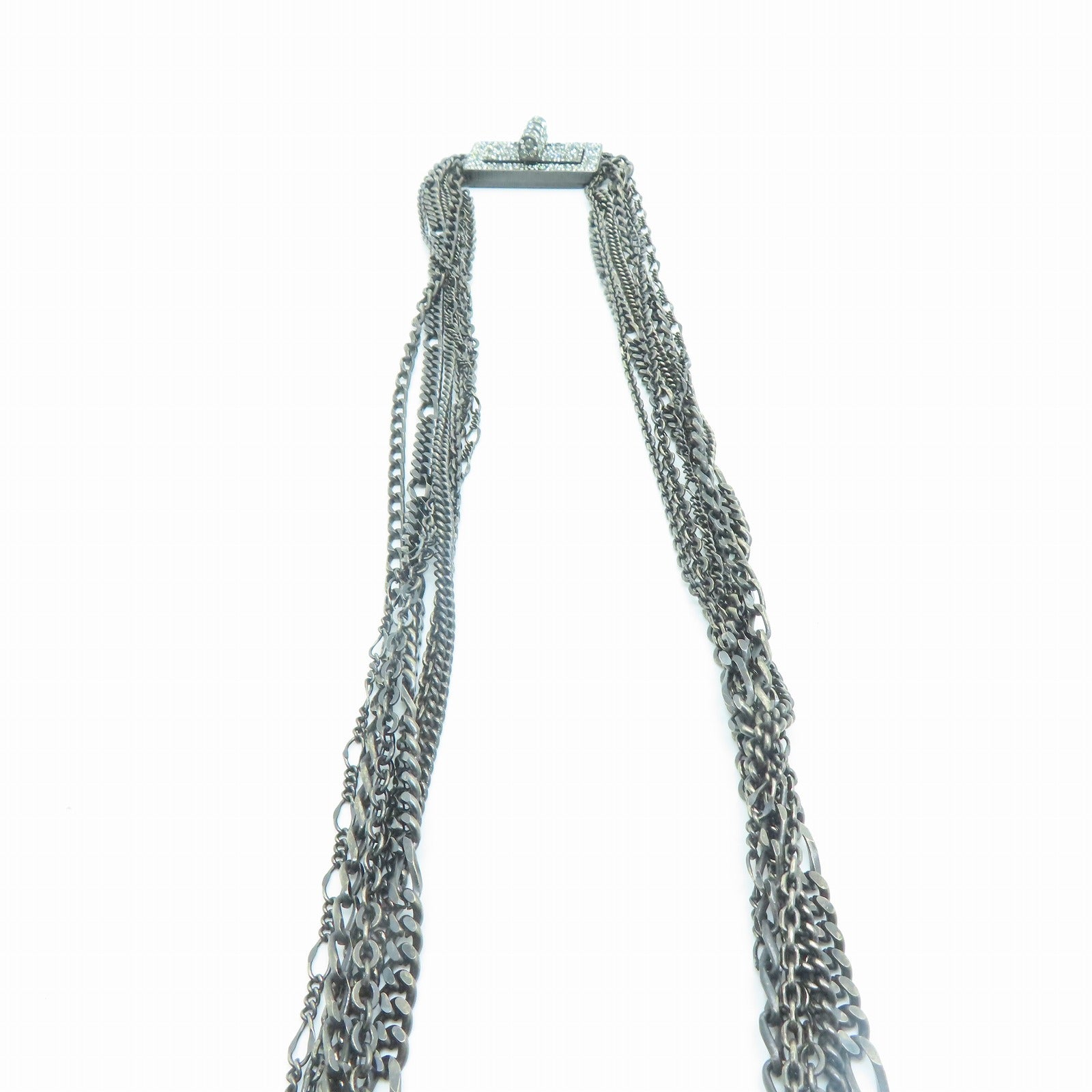 CHANEL 水晶/金属2.55 Chain Belt链带银色
