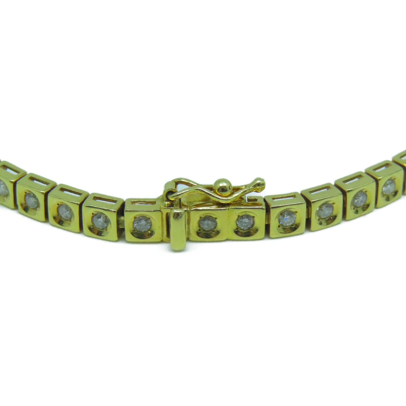 JEWELRY 18K黃金Diamond Bracelet 11.3g鑽石手鏈金色