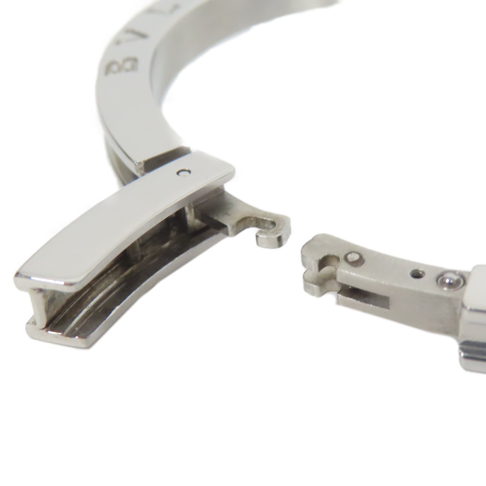 BVLGARI 不鏽鋼B-zero1手錶黑色#16.25cm