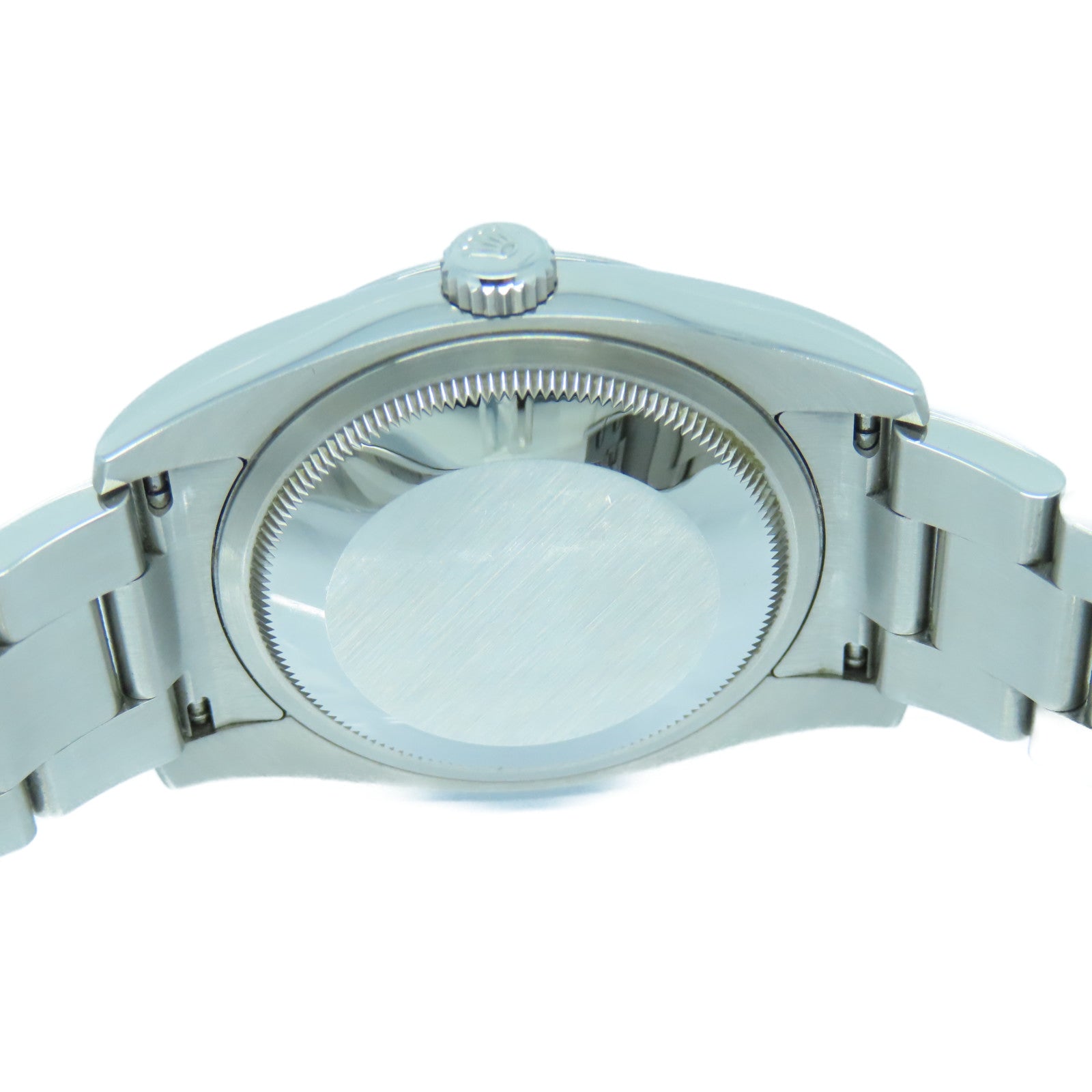 ROLEX Oyster Perpetual不鏽鋼手錶自動機芯黒色