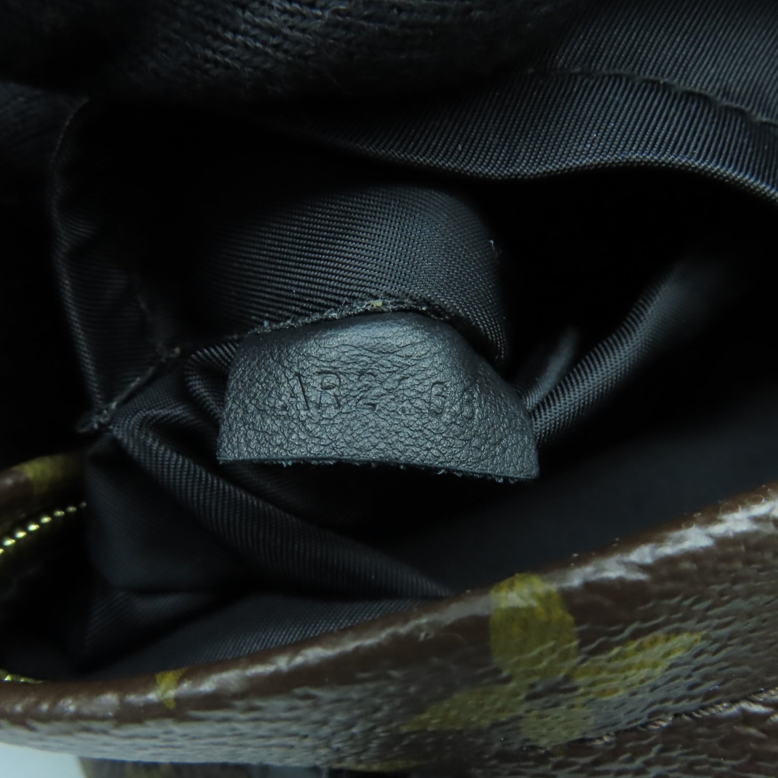 LOUIS VUITTON Monogram Palm Springs Mini金扣背包啡色