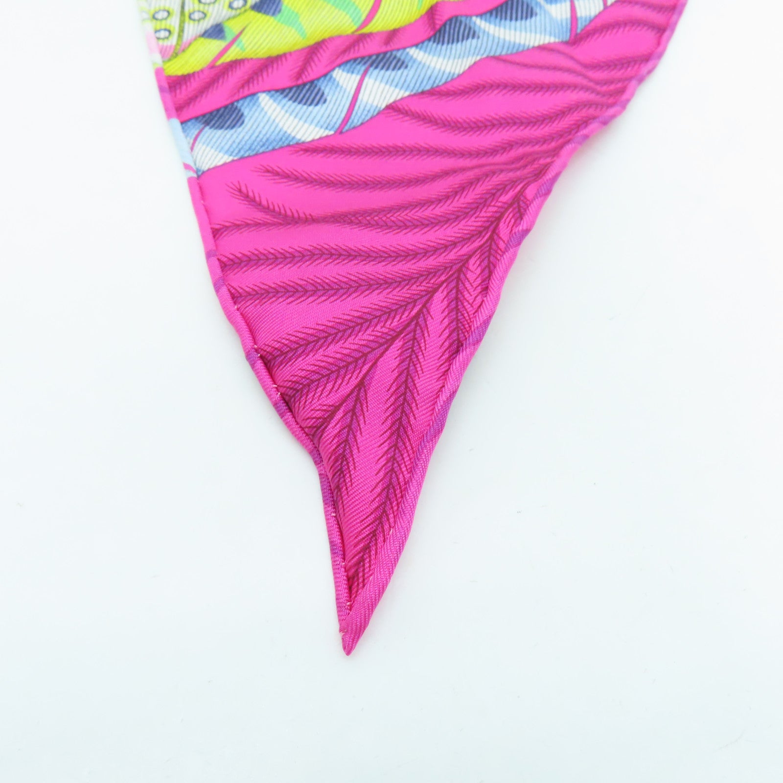 HERMES 【激減優惠】絲質Scarf絲巾粉紅色彩色